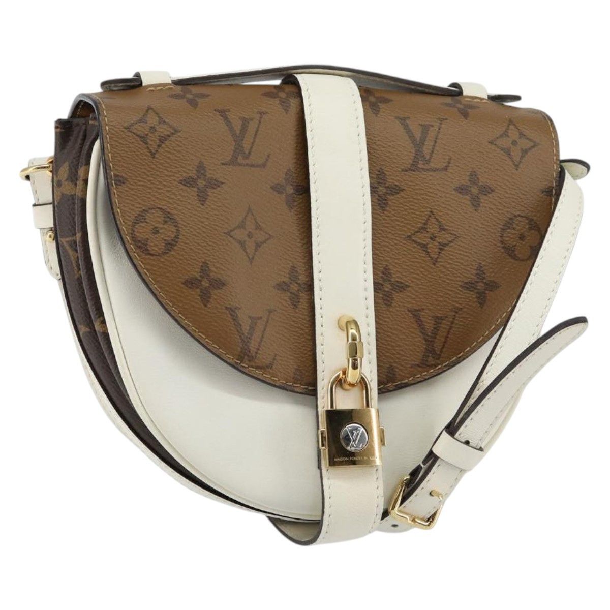 Louis Vuitton Louis Vuitton Chantilly Lock Handbag Reverse Monogram Canvas and Leather Size ONE SIZE - 1 Thumbnail
