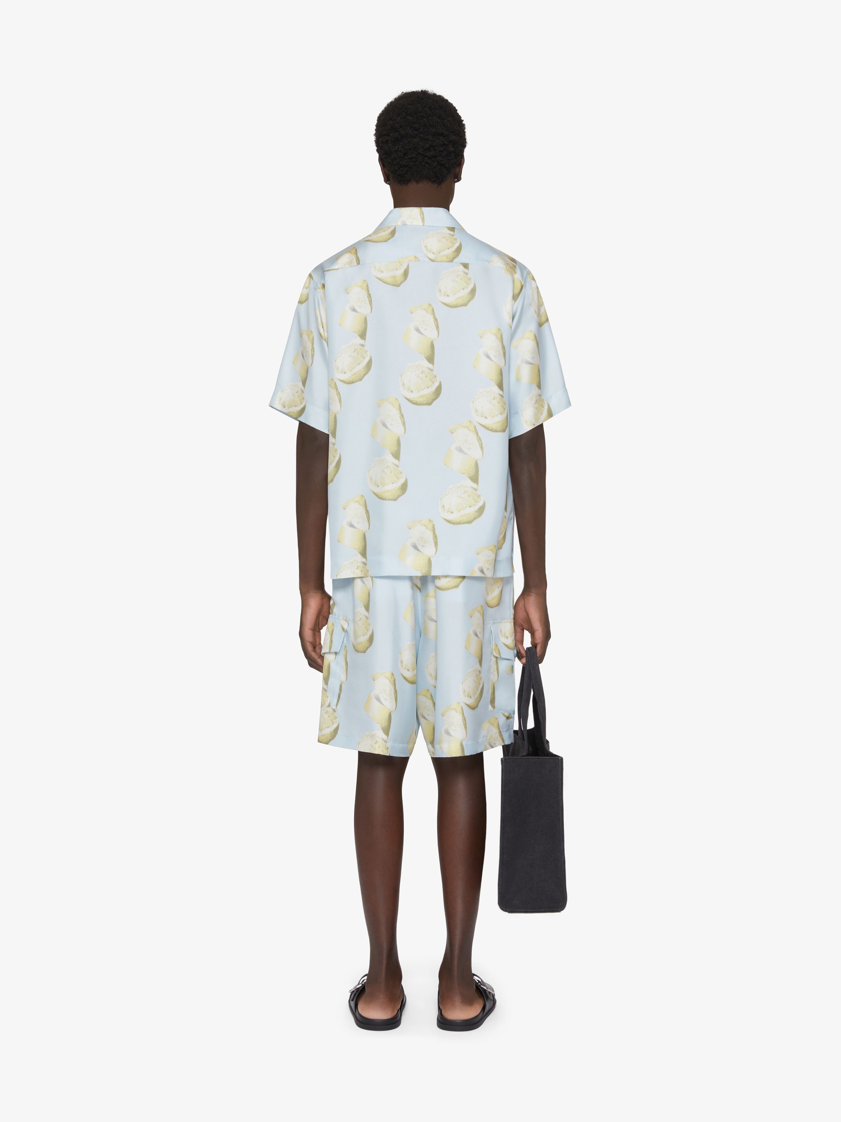 Givenchy o1w1db10925 Two Pockets Wide Plage Shorts in Multicolor Size US 30 / EU 46 - 4 Thumbnail