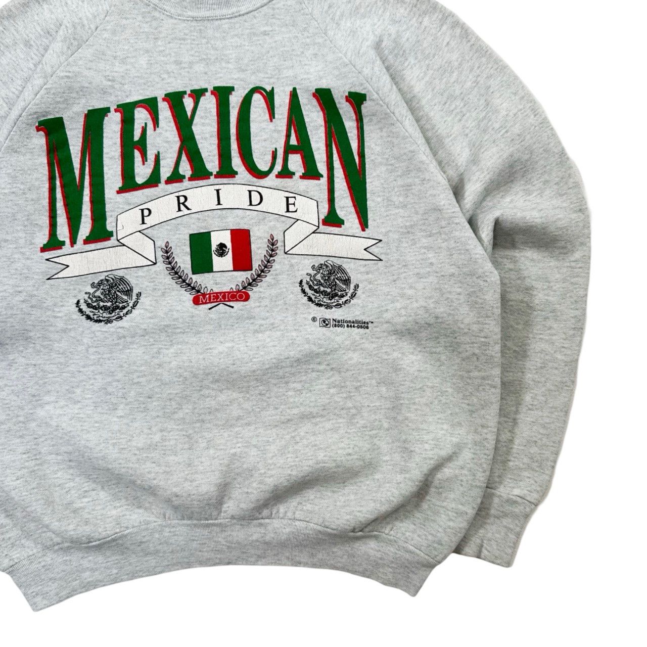 Vintage Vintage 90s Mexican Pride Big Print Graphic Sweater Size US L / EU 52-54 / 3 - 3 Thumbnail