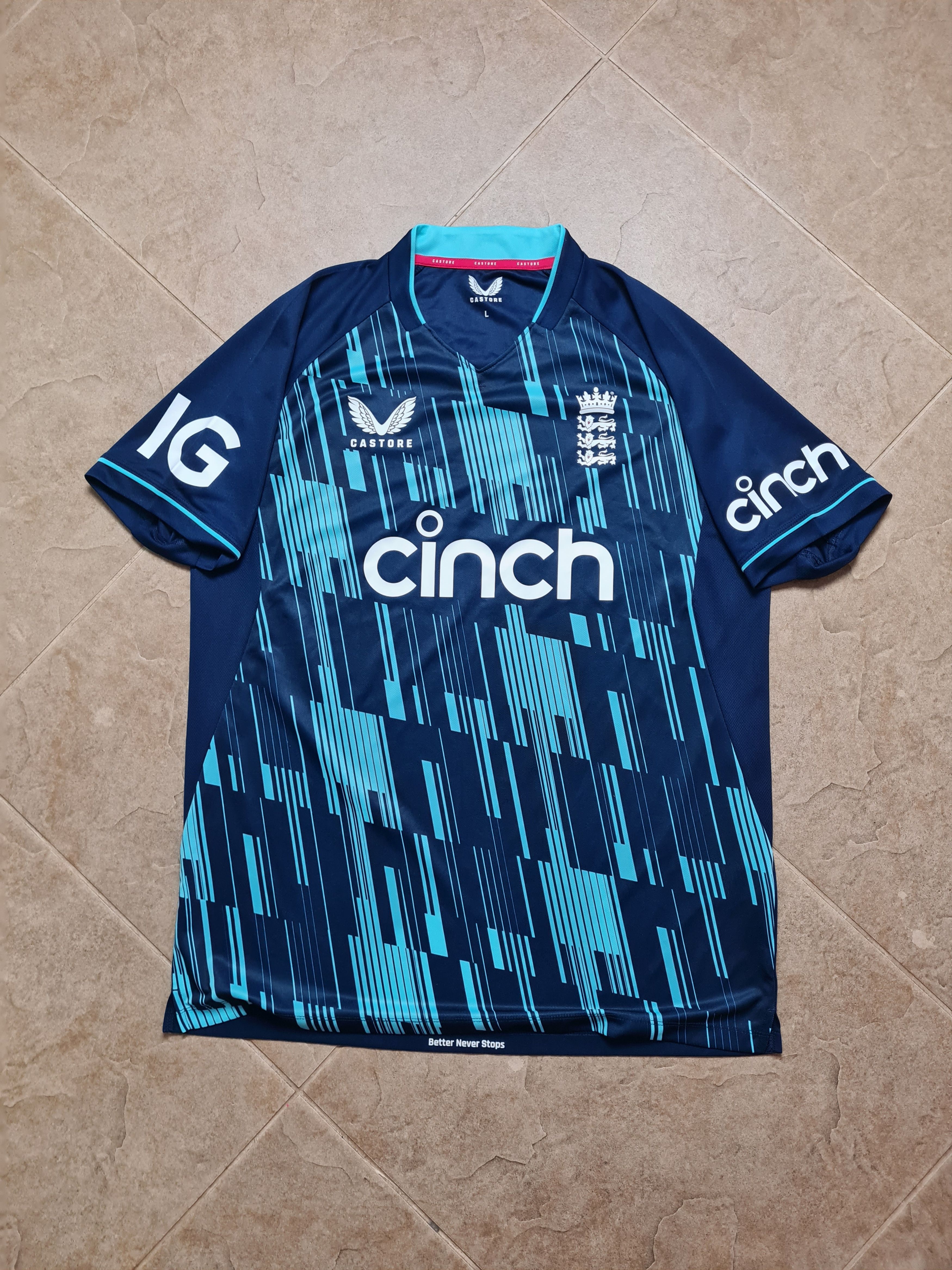 Castore JERSEY ENGLAND NATIONAL TEAM FOOTBAL SOCCER SHIRT CASTORE Size US L / EU 52-54 / 3 - 1 Thumbnail