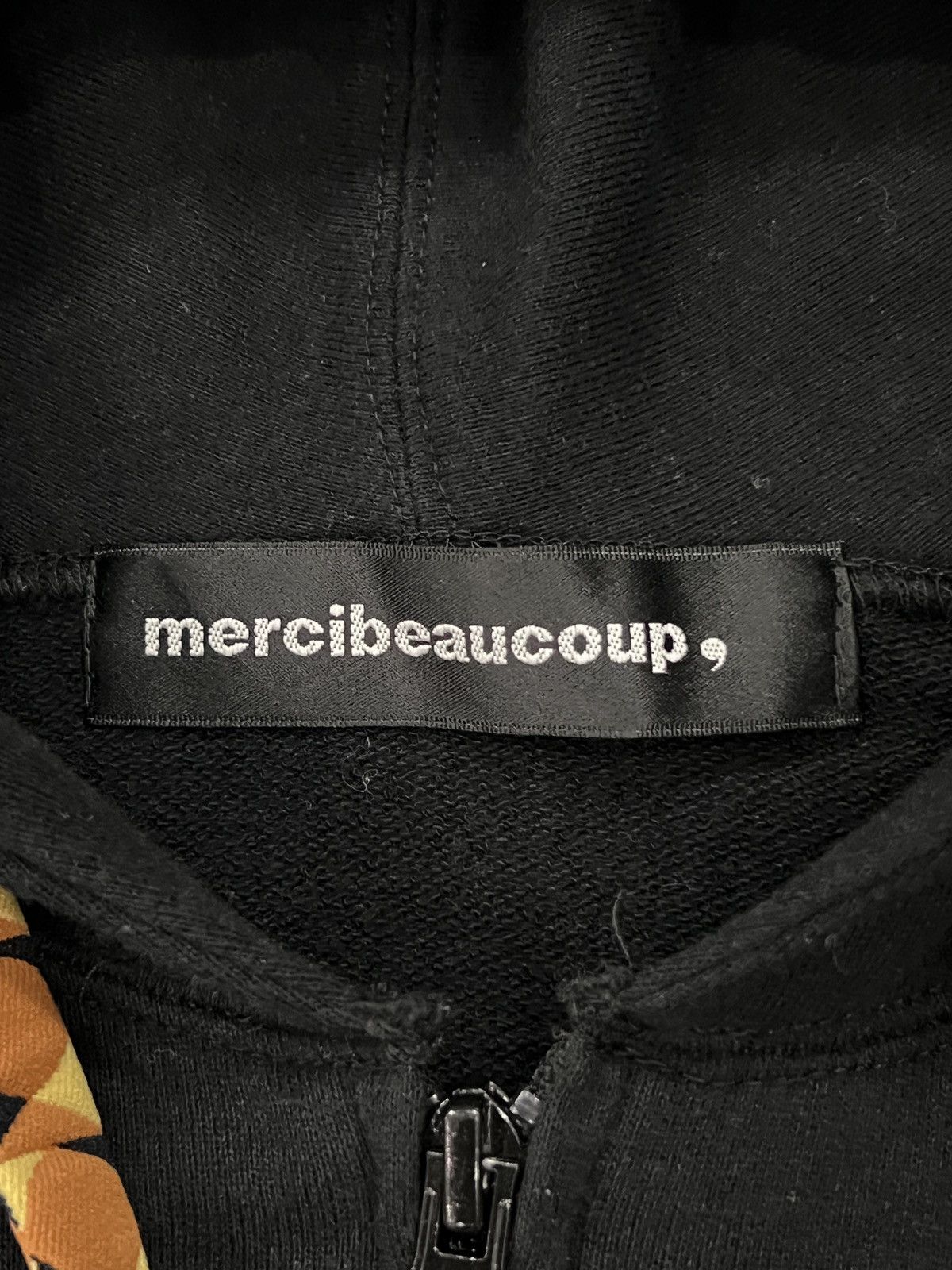 mercibeaucoup mercibeaucoup, Oversized Hood Bear Embroidery Zip Hoodie Size US L / EU 52-54 / 3 - 11 Thumbnail