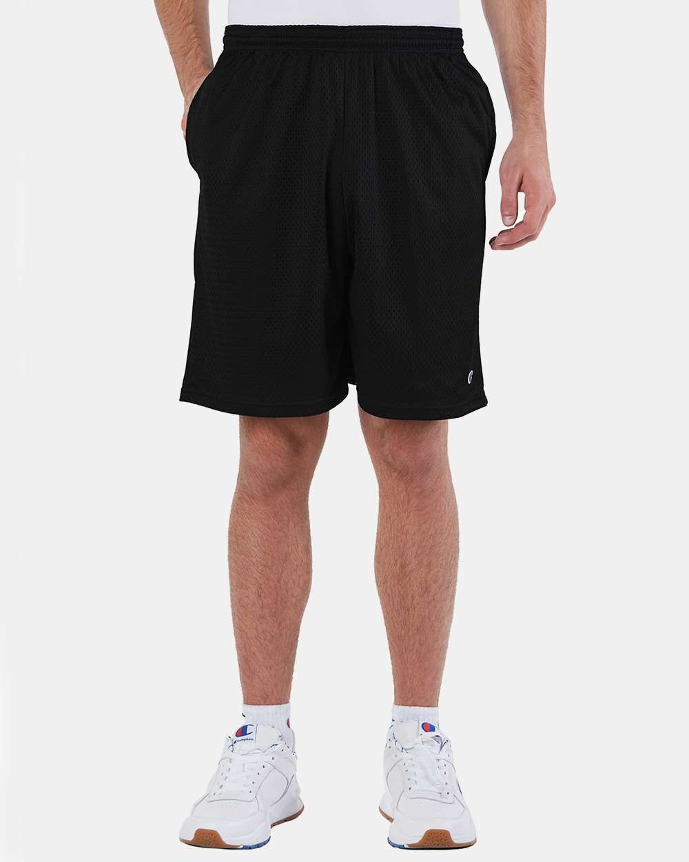 Champion Champion - Polyester Mesh 9" Shorts with Pockets - S162 Size US 31 - 1 Preview