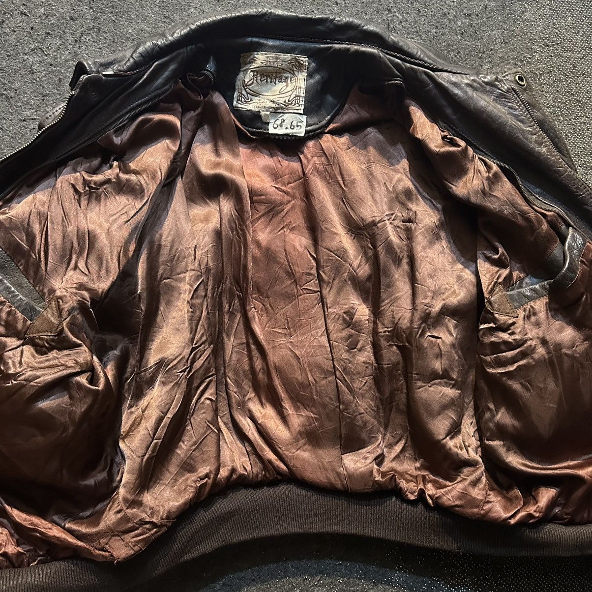 Vtg Heritage Paris Leather Jacket