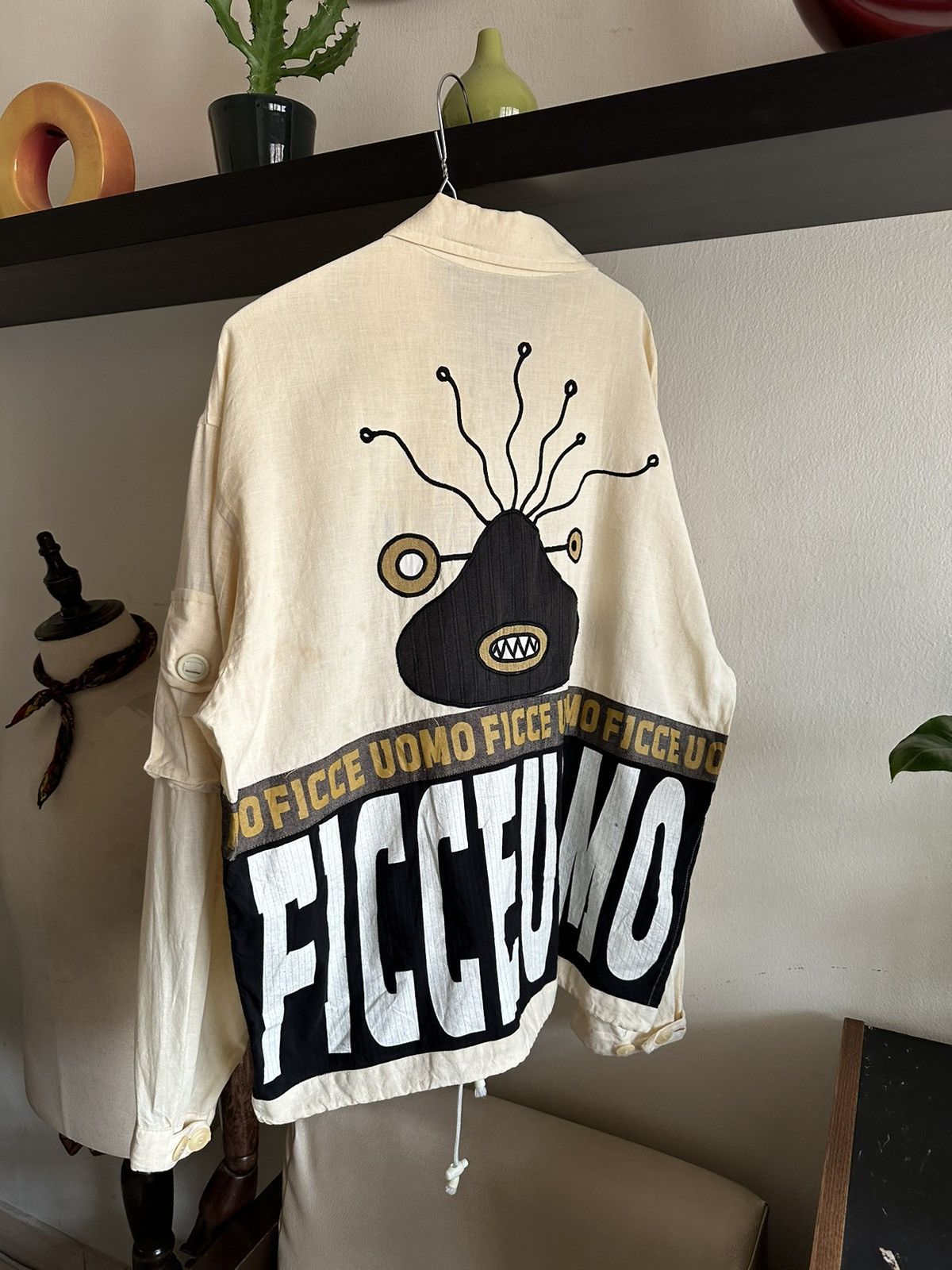 Yoshiyuki Konishi 1990s Yashiyuki Konishi ficce Uomo Alien Jacket Size US L / EU 52-54 / 3 - 3 Thumbnail