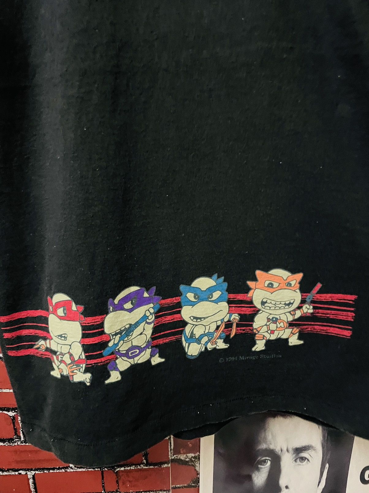 Vintage Vintage TEENAGE MUTANT NINJA TURTLES 90s Size US L / EU 52-54 / 3 - 2 Thumbnail