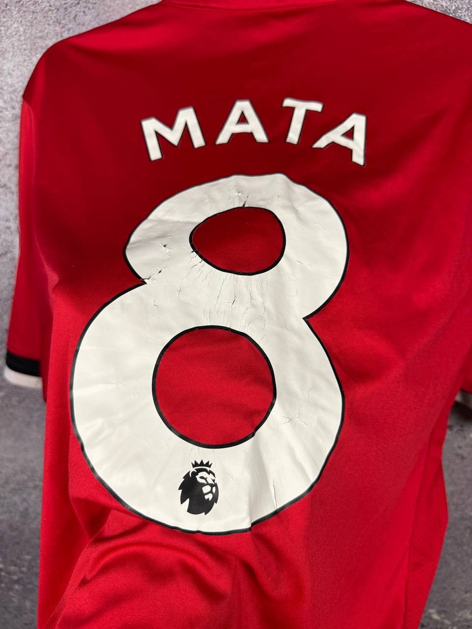 Vintage MATA Manchester United 2017/18 Fan Soccer Jersey Medium Size US M / EU 48-50 / 2 - 15 Thumbnail