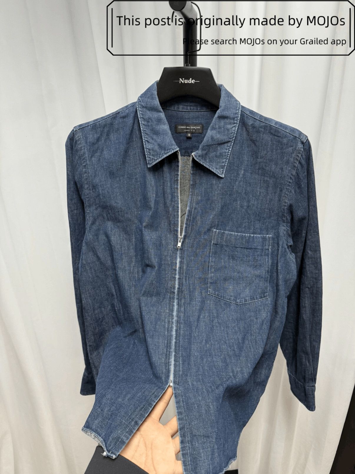 Comme des Garcons Homme Comme Des Garcons Homme One Pocket Jacket mojos1713 Size US M / EU 48-50 / 2 - 5 Thumbnail
