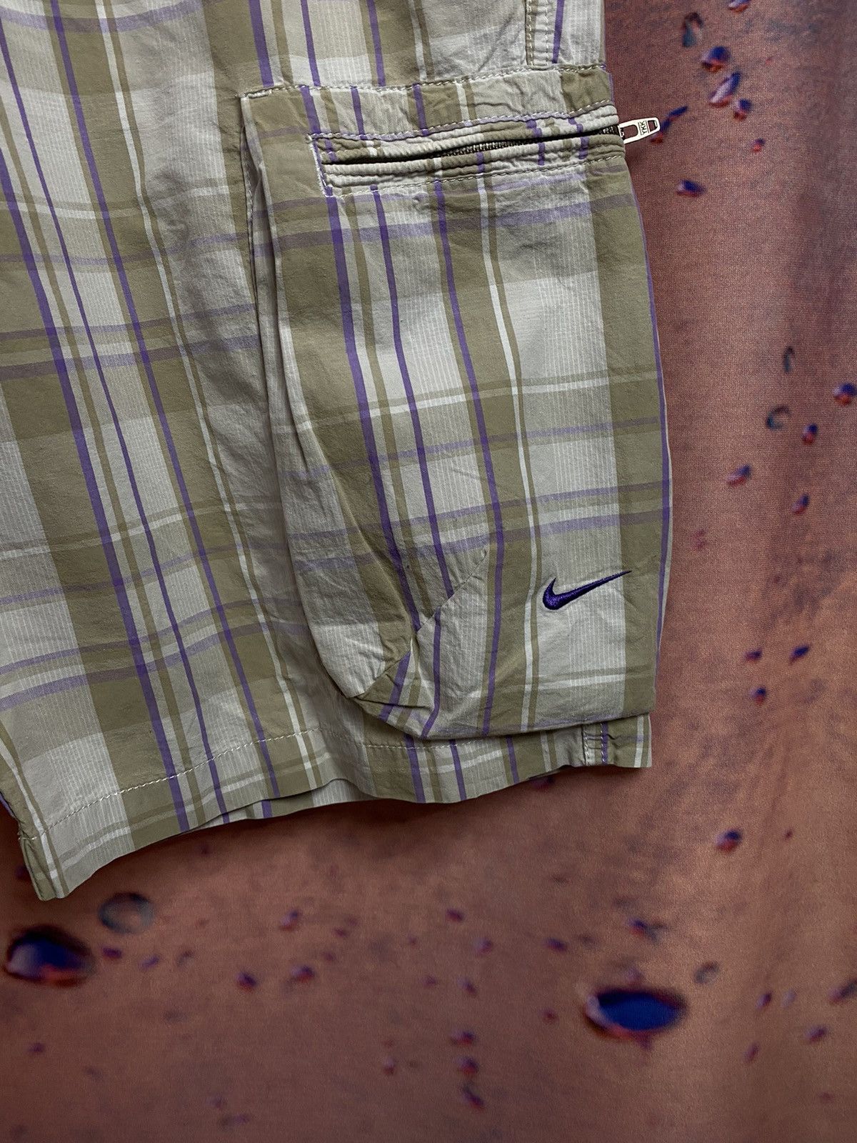 Nike × Vintage Vintage Nike streetwear cargo shorts Size US 34 / EU 50 - 2 Thumbnail