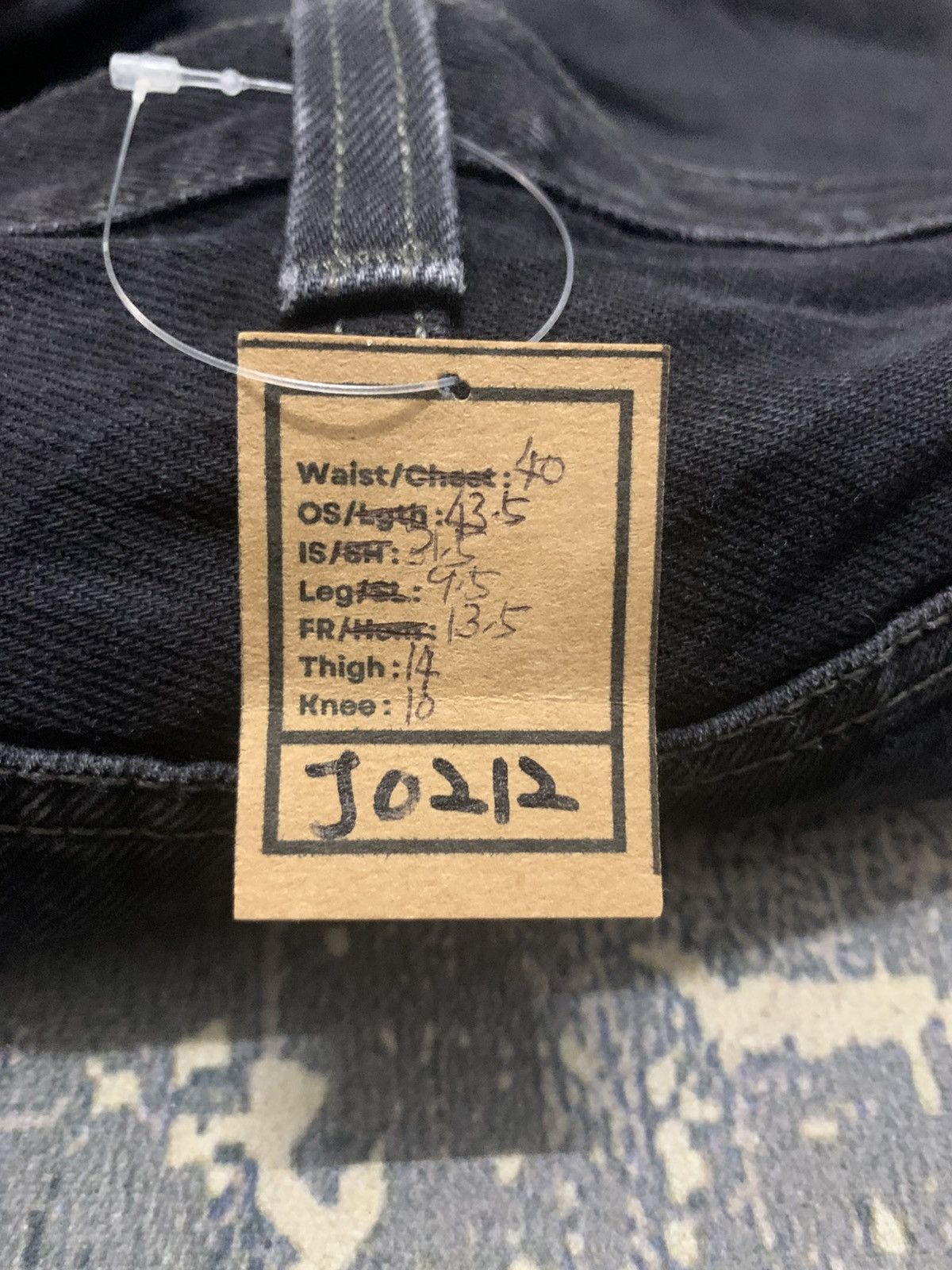 Levi's Size 40x31.5 Vintage 90s Levi's 501 Super Black Jeans Size US 40 / EU 56 - 14 Thumbnail