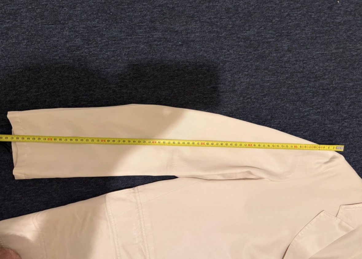 Dries Van Noten Dries Van Noten Cream Light Blazer Size US L / EU 52-54 / 3 - 10 Thumbnail