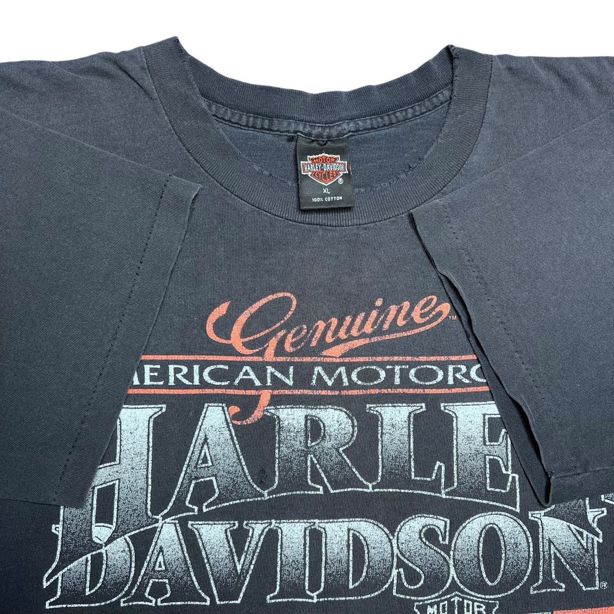Harley Davidson × Vintage 1995 Harley Davidson Motorcycle Honolulu Hawaii Graphic Tee Size US XL / EU 56 / 4 - 3 Thumbnail