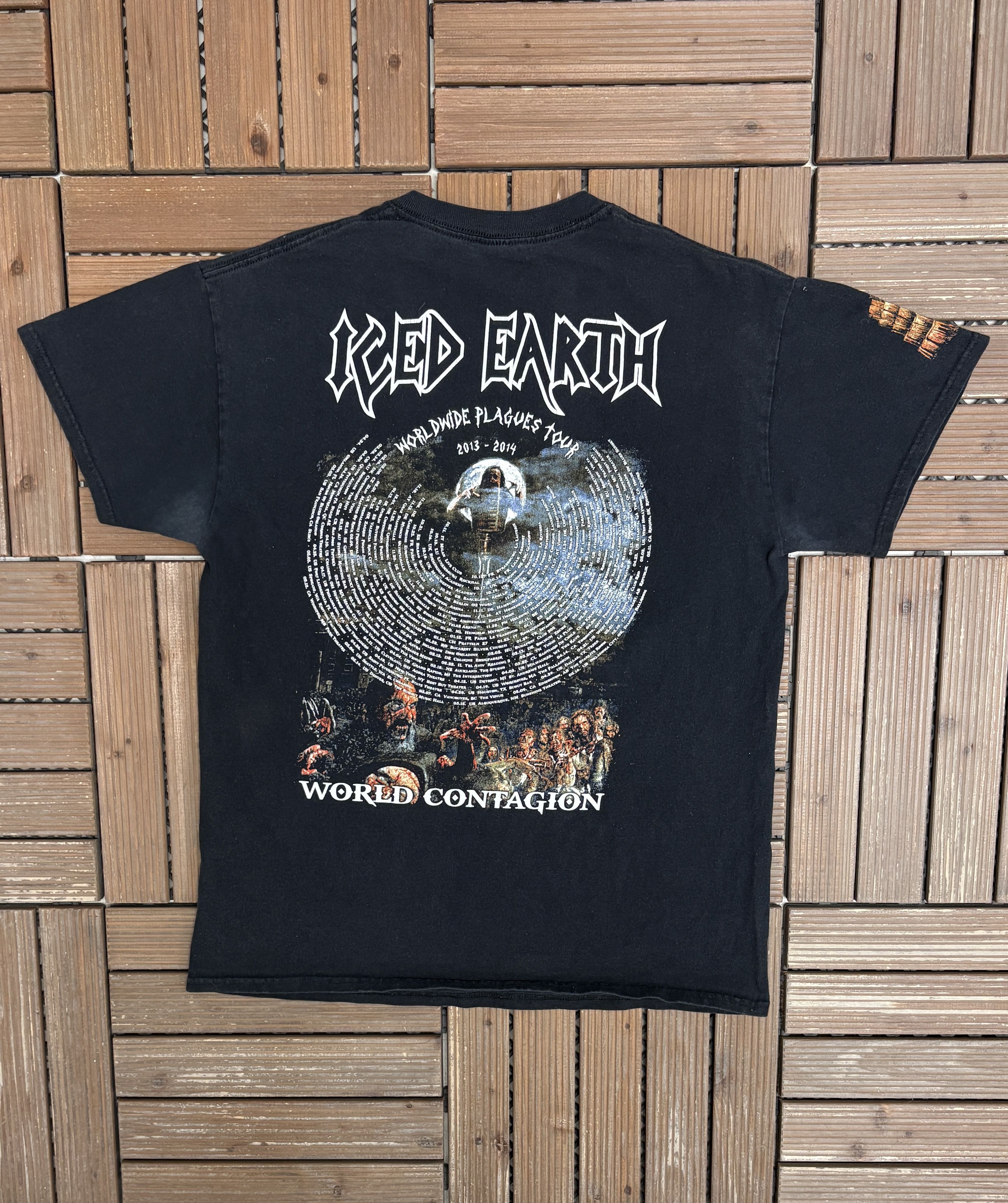 Vintage Iced Earth Plagues of Babylon Vintage Heavy Metal T-Shirt Size US M / EU 48-50 / 2 - 4 Thumbnail