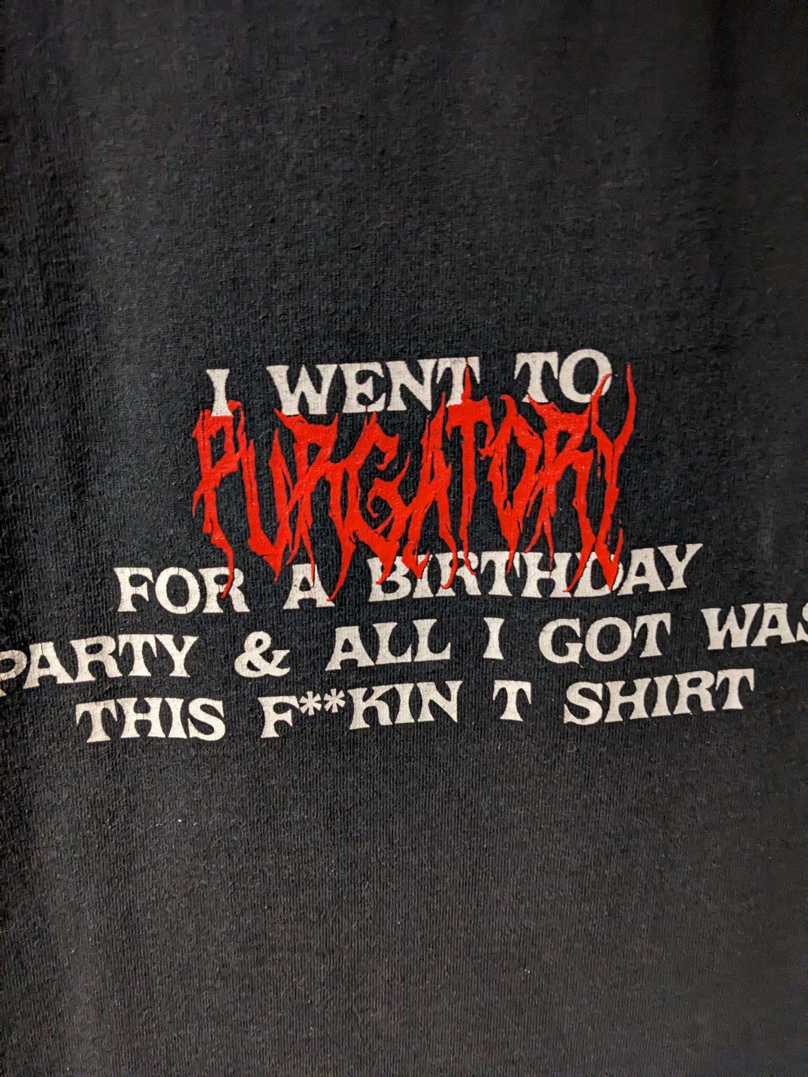 Champion × Vintage Vintage Y2K Purgatory The Space in Between Vinnie T-Shirt Size US L / EU 52-54 / 3 - 2 Thumbnail