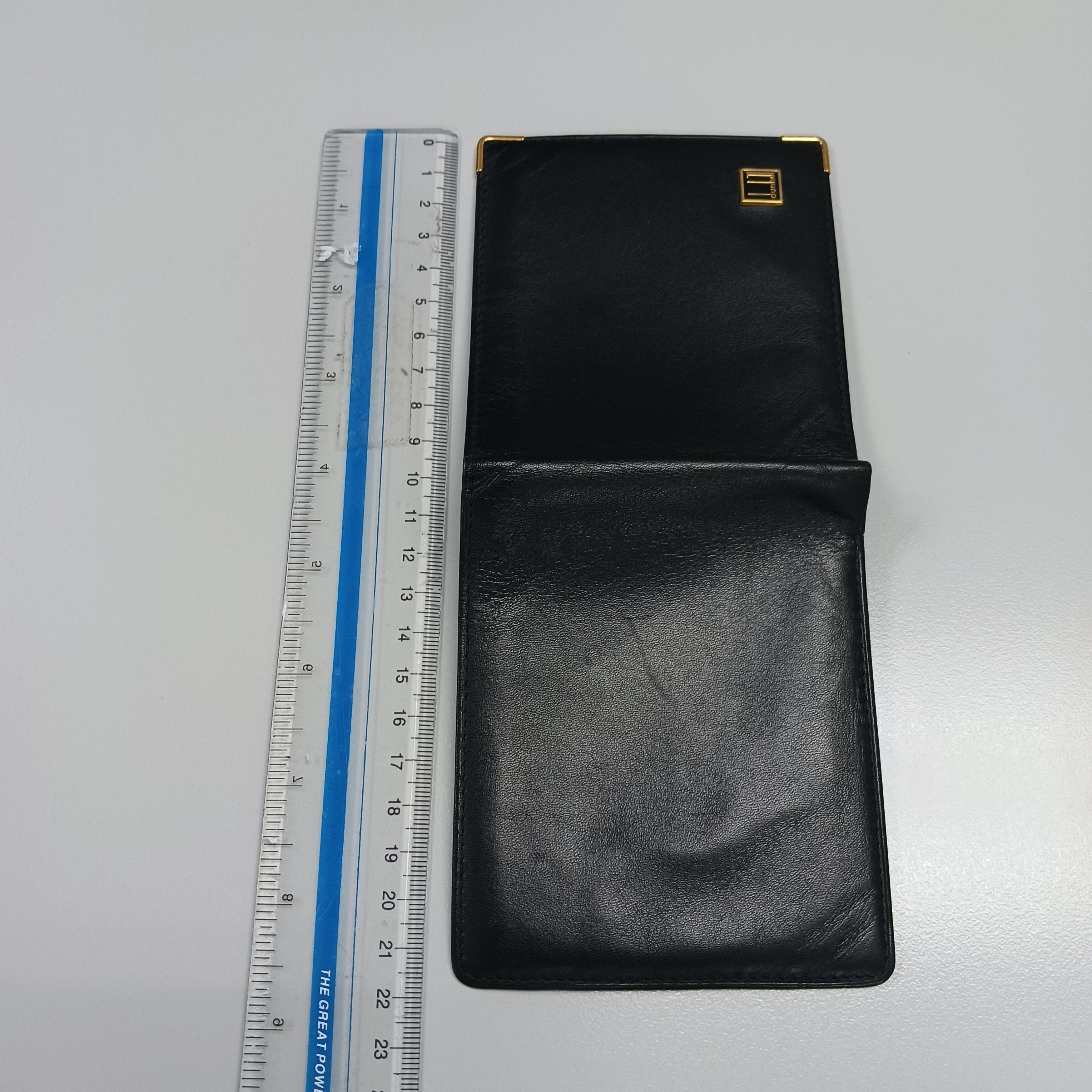 Alfred Dunhill Vintage DUNHILL Two Folded Logo Leather Wallet Size ONE SIZE - 6 Thumbnail