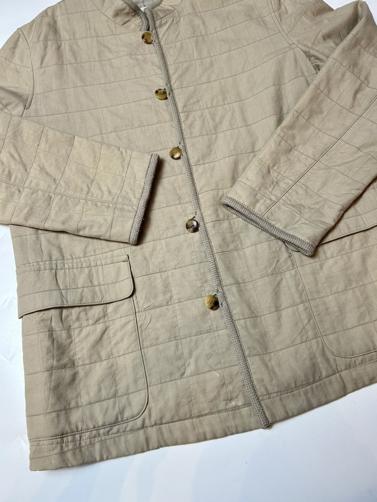 Designer × Issey Miyake × Japanese Brand ISSEY MIYAKE PLANTATION BUTTON UP JACKET Size US M / EU 48-50 / 2 - 3 Thumbnail
