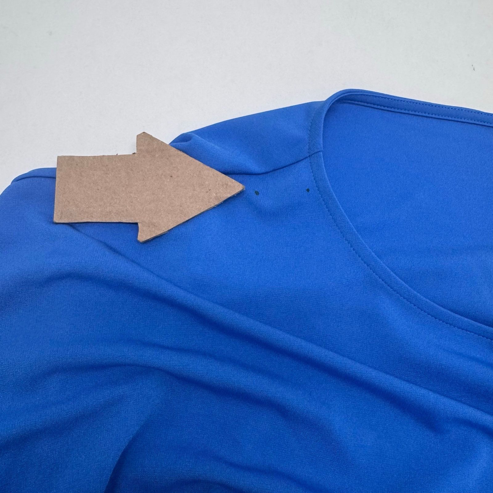 Marina Rinaldi Marina Rinaldi Dolman Batwing Sleeve Blouse Blue Plus 20-22 Size 3XL / US 20-22 - 7 Thumbnail