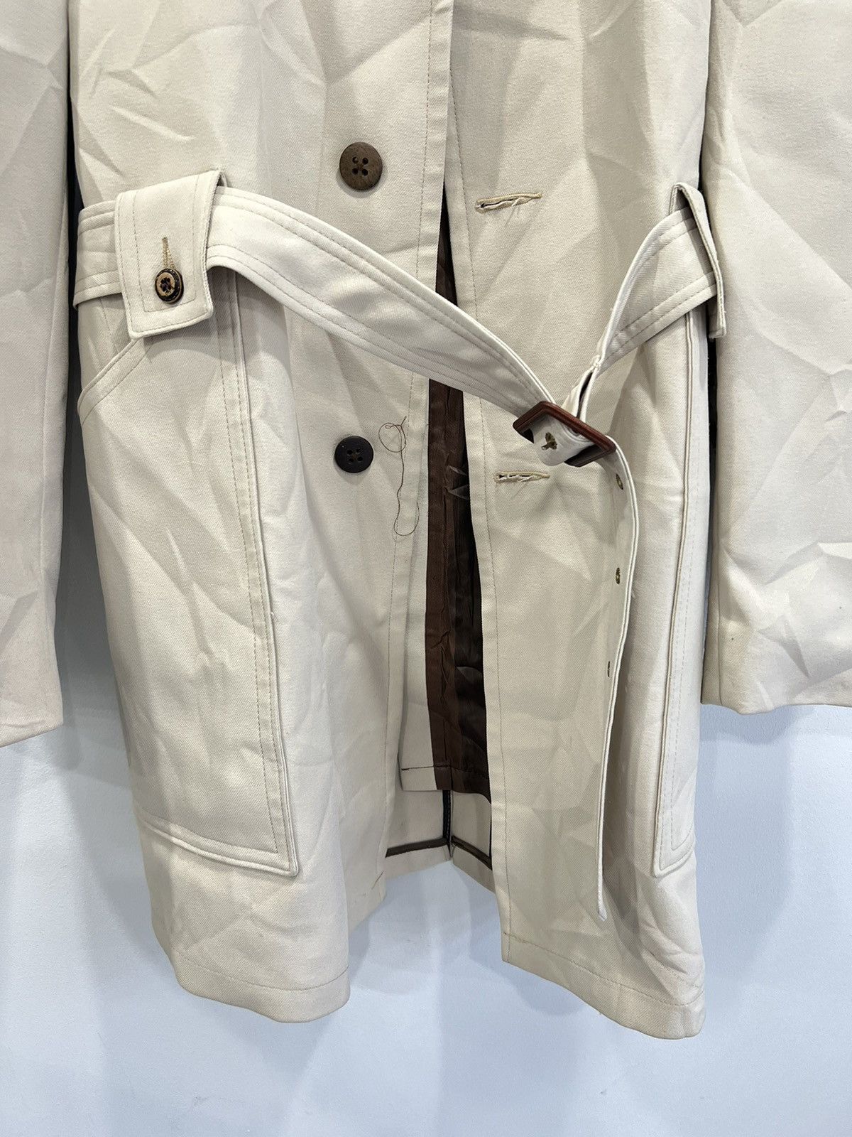 Vintage Vintage Trench Coat Jacket Size 42 belt strap Size US M / EU 48-50 / 2 - 4 Thumbnail