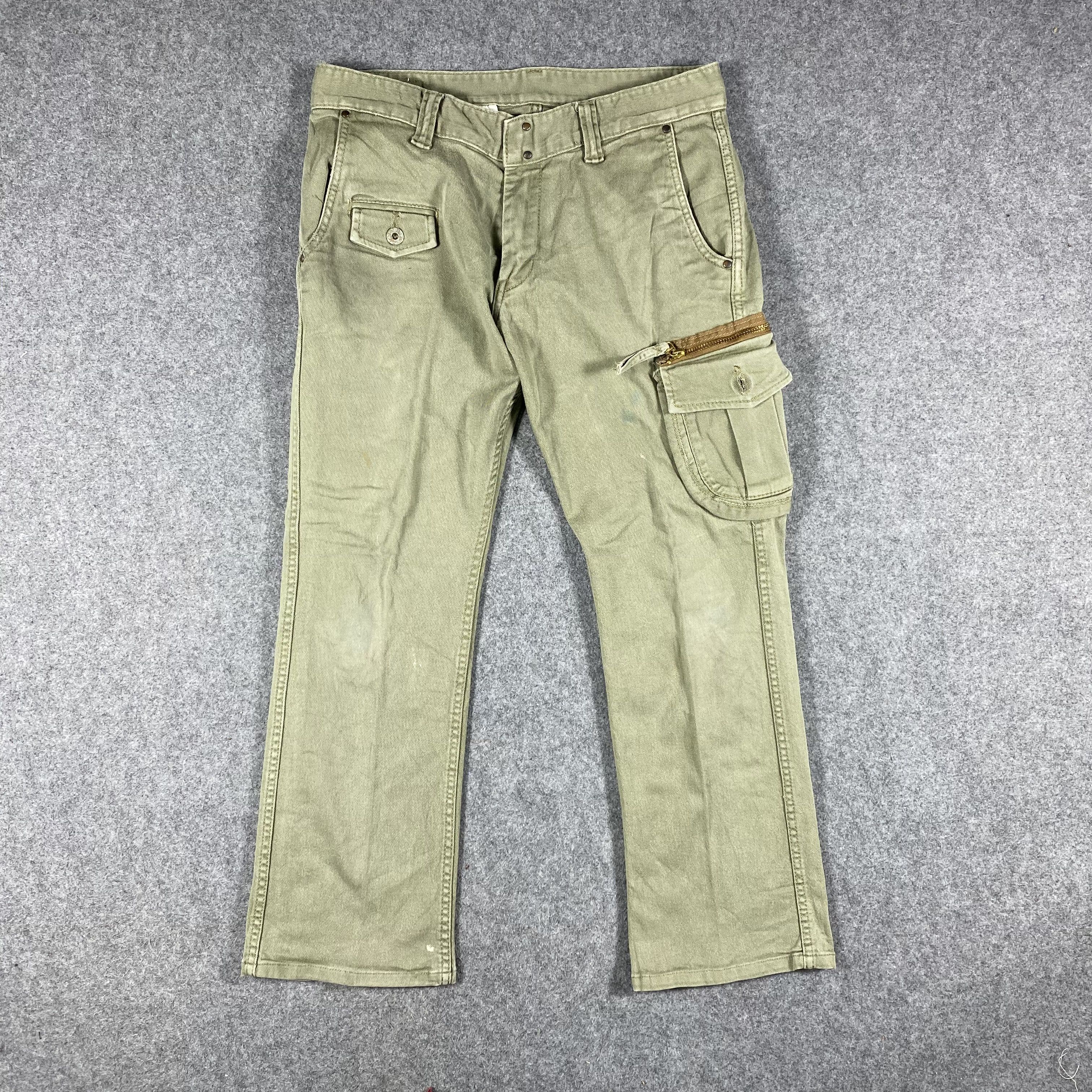 Big John Japanese Brand Big John Multipocket Cargo Tactical Pants Size US 31 - 1 Thumbnail