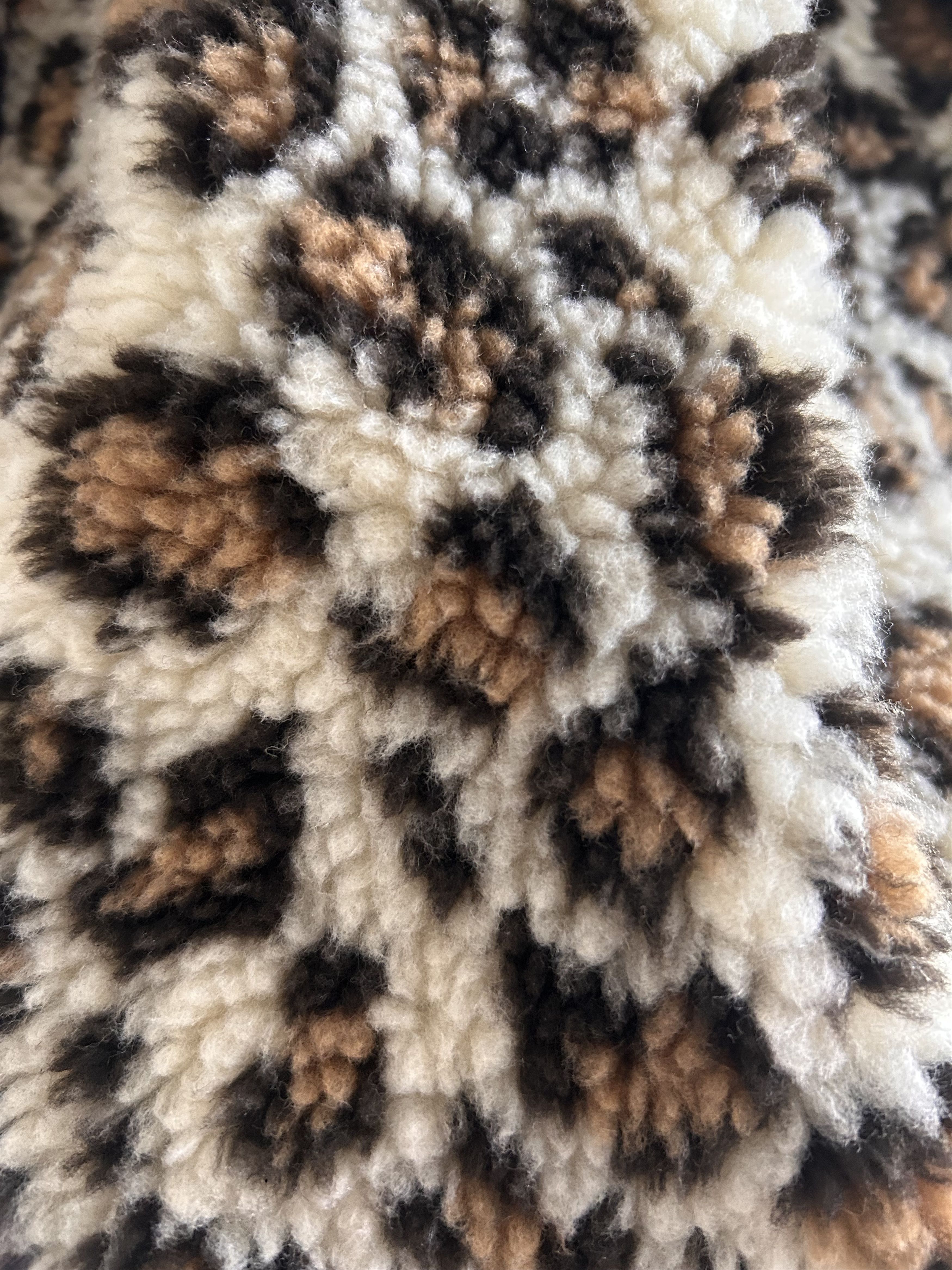 Miu Miu Miu Miu Fleece Jacket, Sz 38 - Animal Leopard Print Size XS / US 0-2 / IT 36-38 - 4 Thumbnail