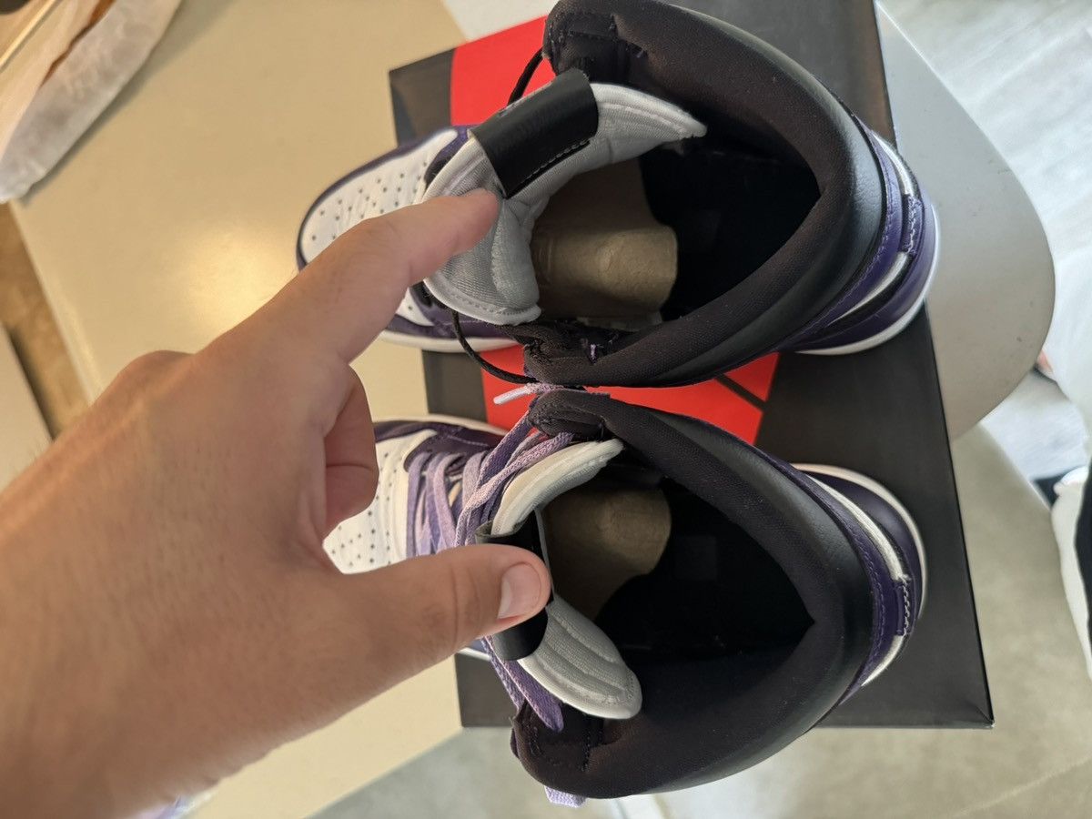 Jordan Brand × Nike Jordan 1 Retro High Court Purple Size US 11 / EU 44 - 6 Thumbnail