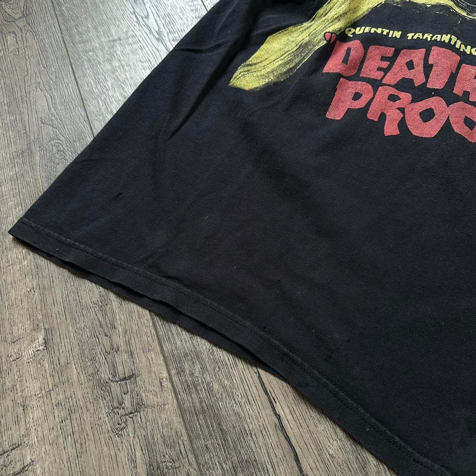 Vintage Vintage 00s Quentin Tarantino Death Proof Movie Promo Tee Size US L / EU 52-54 / 3 - 5 Thumbnail