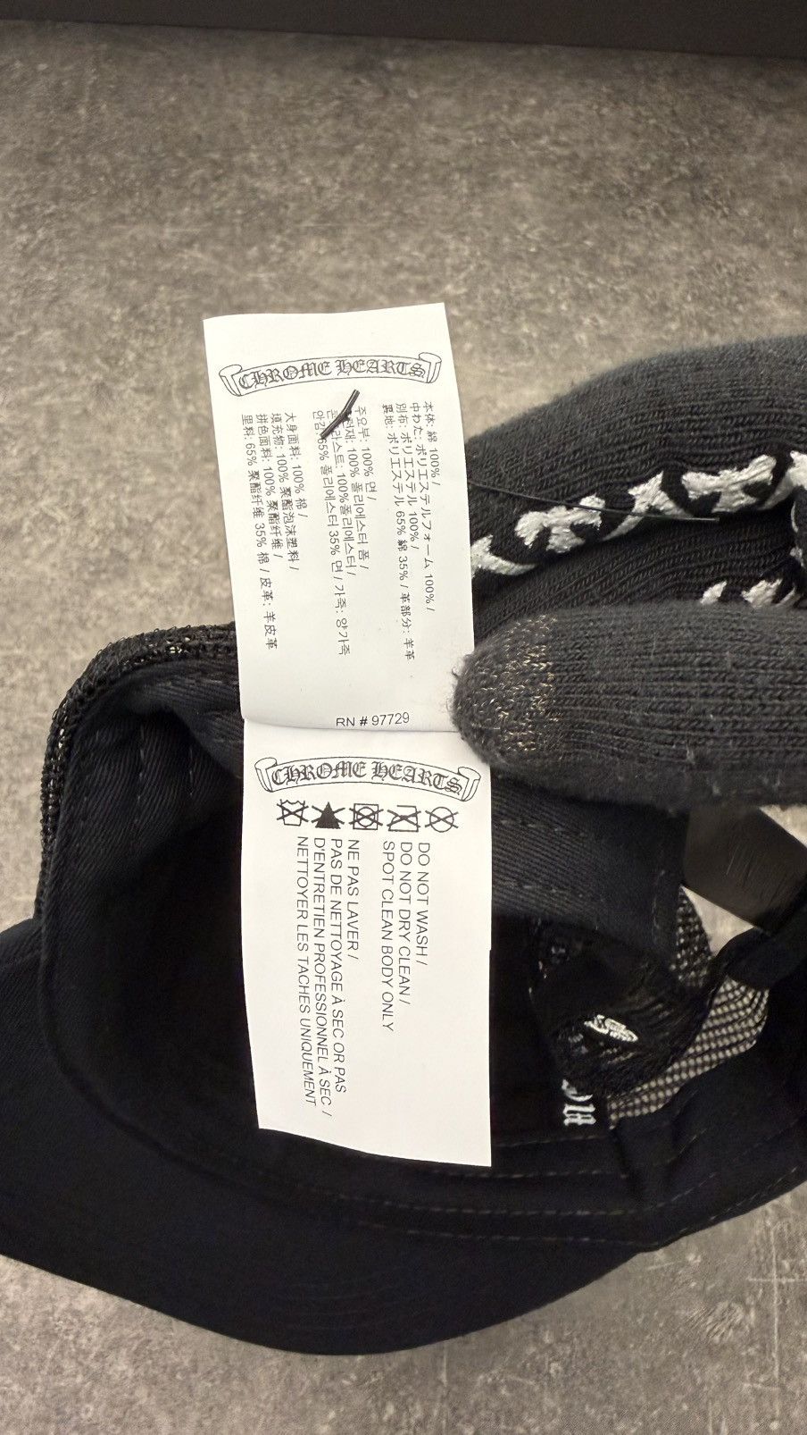Chrome Hearts Ultra Rare Chrome Hearts Fuck Trucker Hats New Size ONE SIZE - 8 Thumbnail