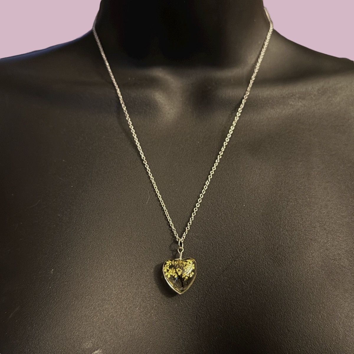 Other 925 silver tree of life heart pendant necklace Size ONE SIZE - 1 Thumbnail