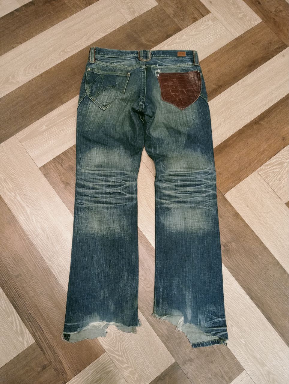 Nicole Club VINTAGE NICOLE CLUB JAPAN DISTRESSED JEANS Size US 33 - 10 Thumbnail