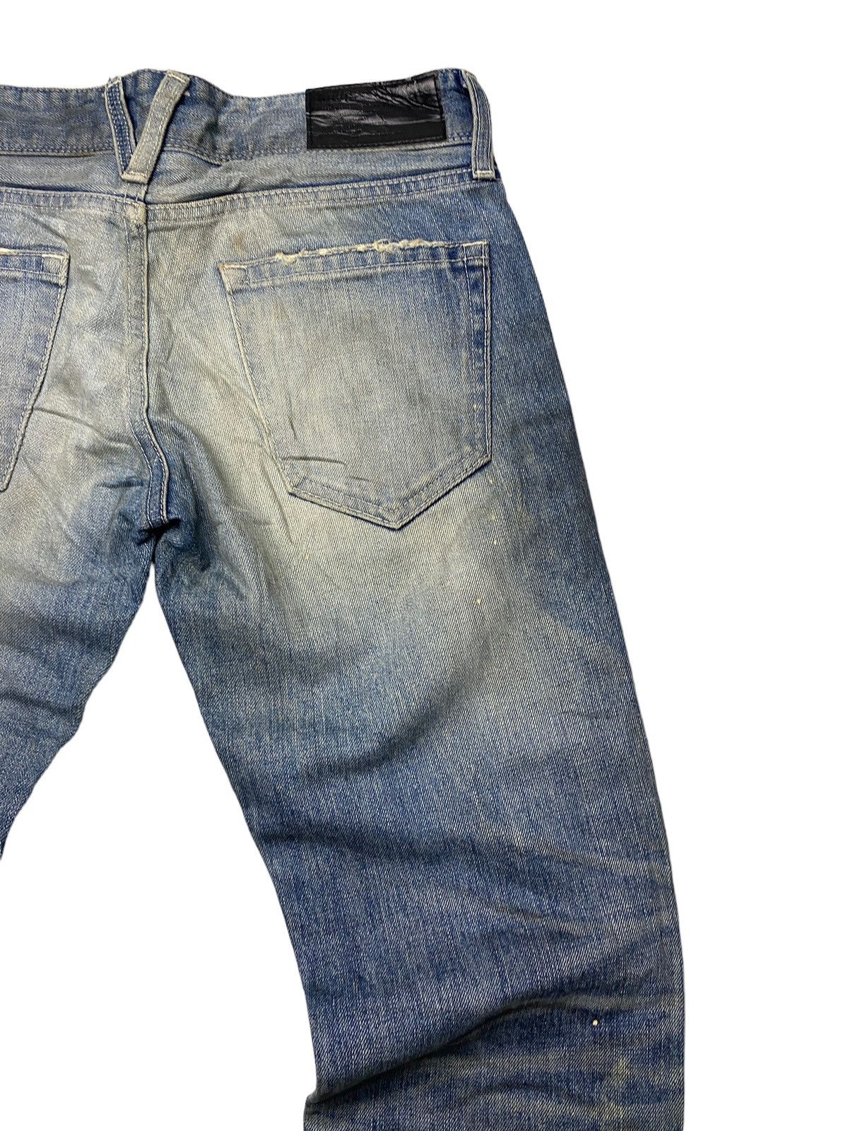 If Six Was Nine Vanquish Murder License Flared Distressed Jeans Size US 29 - 11 Thumbnail