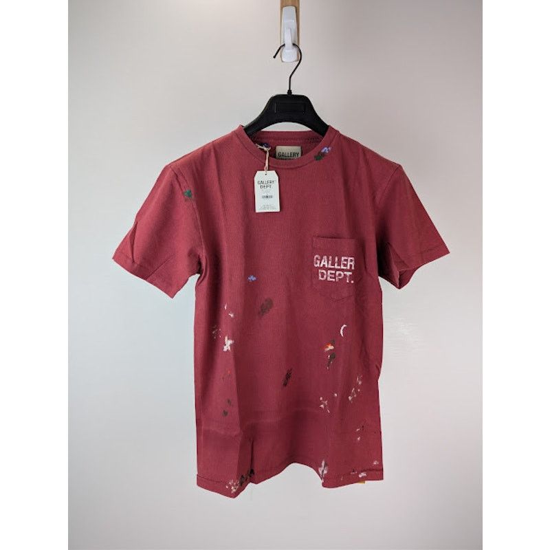 Gallery Dept. o1rshd1 Vintage Logo Painted T-Shirt in Brick Red Size US S / EU 44-46 / 1 - 1 Thumbnail