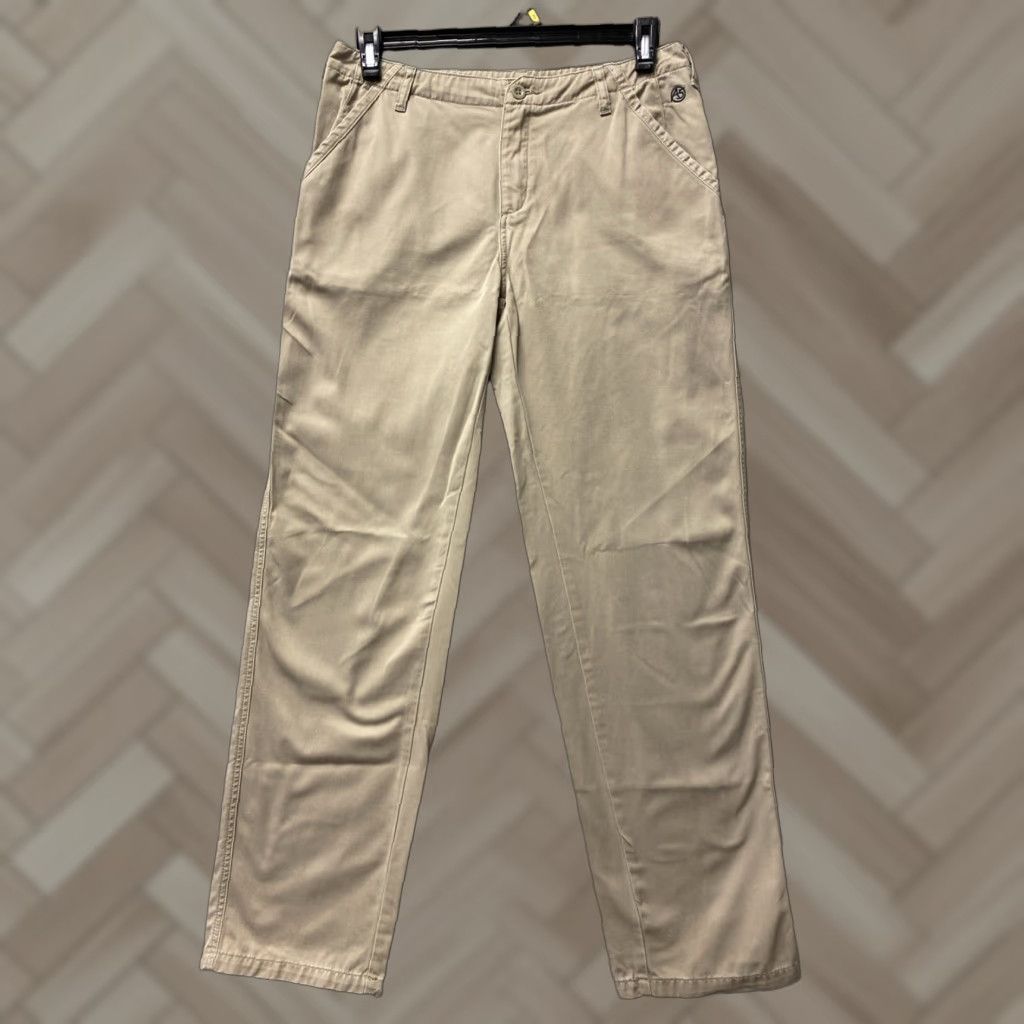 The North Face The North Face Women’s Pants Size 10 Khaki Chino Pockets Casual Travel Workwear Inseam 32 Lightweight Cotton Womens Pants Size 32" / US 10 / IT 46 - 1 Thumbnail