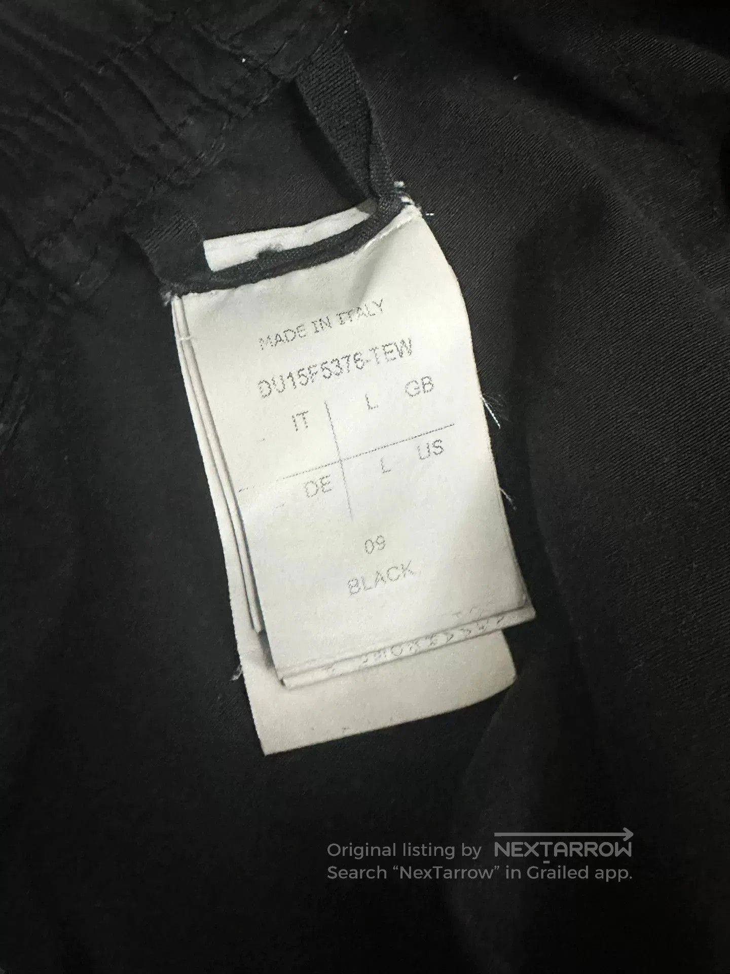 Rick Owens Drkshdw Rick Owens DRKSHDW 15FW Cargo Pants. Size US 30 / EU 46 - 4 Thumbnail