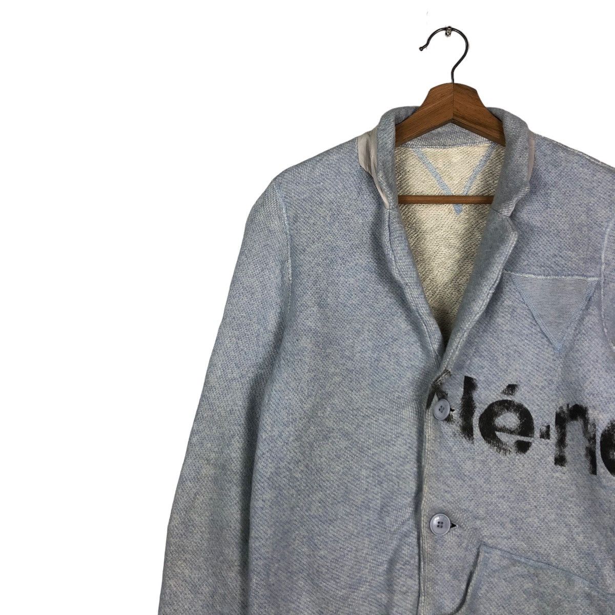 Issey Miyake 🔥VINTAGE LONG JACKET NE NET ISSEY MIYAKE BIG LOGO SPELL OUT Size US M / EU 48-50 / 2 - 6 Thumbnail