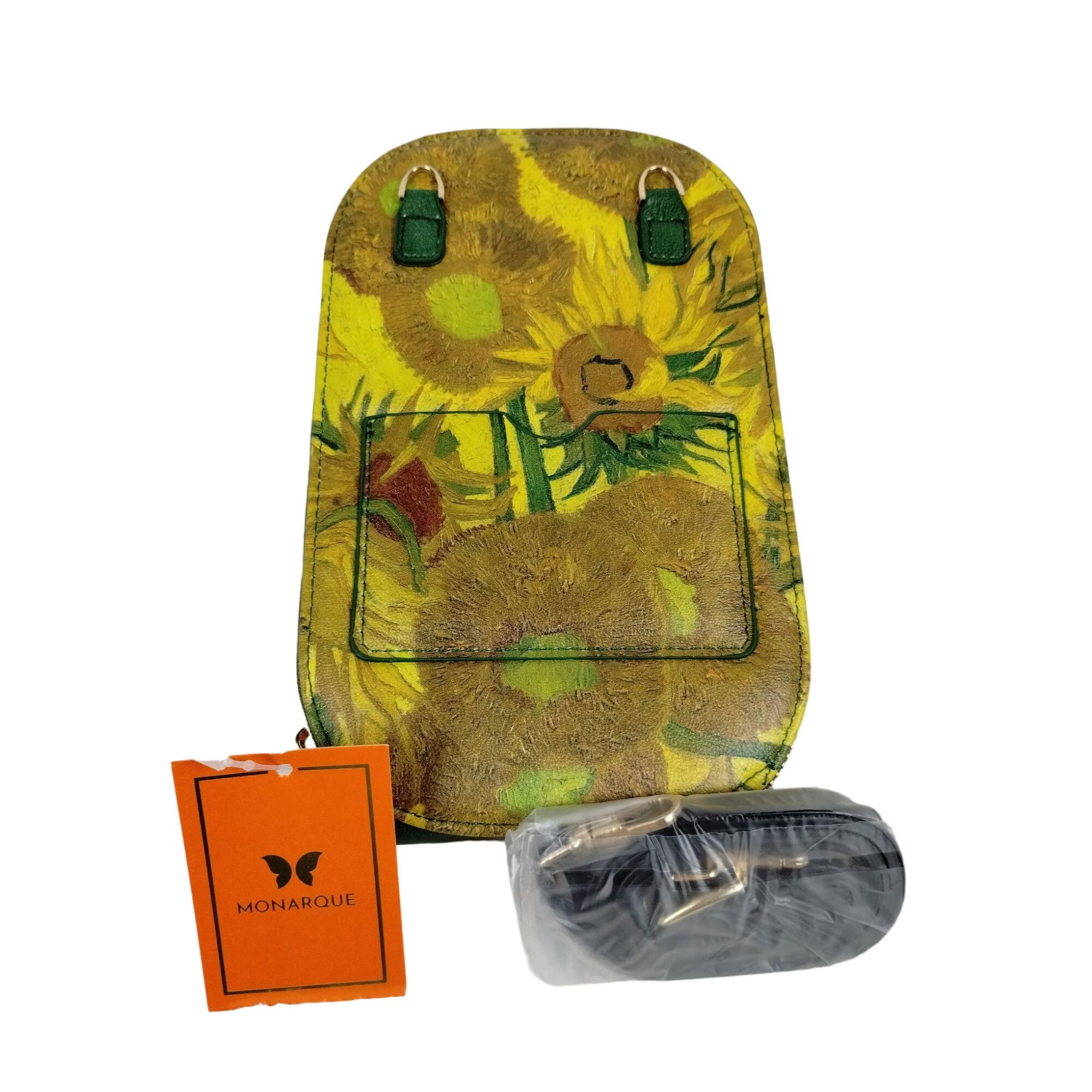 Other Monarque Van Gogh Sunflowers Floral Crossbody Clutch Sling Z Size ONE SIZE - 1 Thumbnail