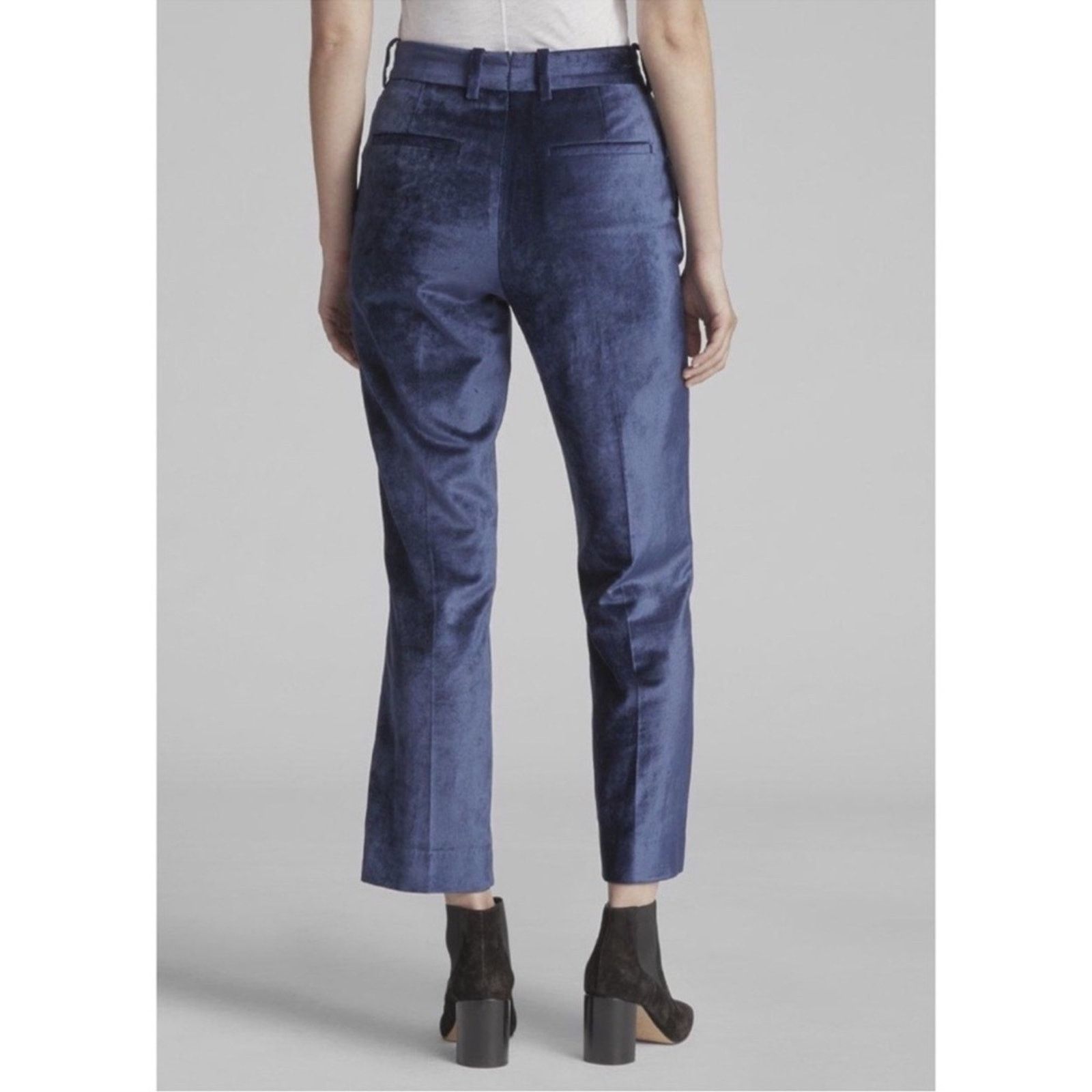 Rag & Bone Rag & Bone Libby High Rise Velvet Trouser Size 27" / US 4 / IT 40 - 2 Thumbnail