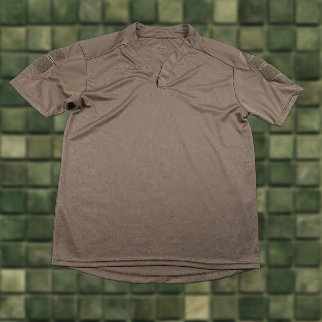 Vintage DFND AX/RX Compression Shirt Mens Large Brown Athletic Short Sleeve Crew Neck Lightweight Moisture Wicking T-Shirt - Cross Training Gym & Running Size US L / EU 52-54 / 3 - 1 Thumbnail