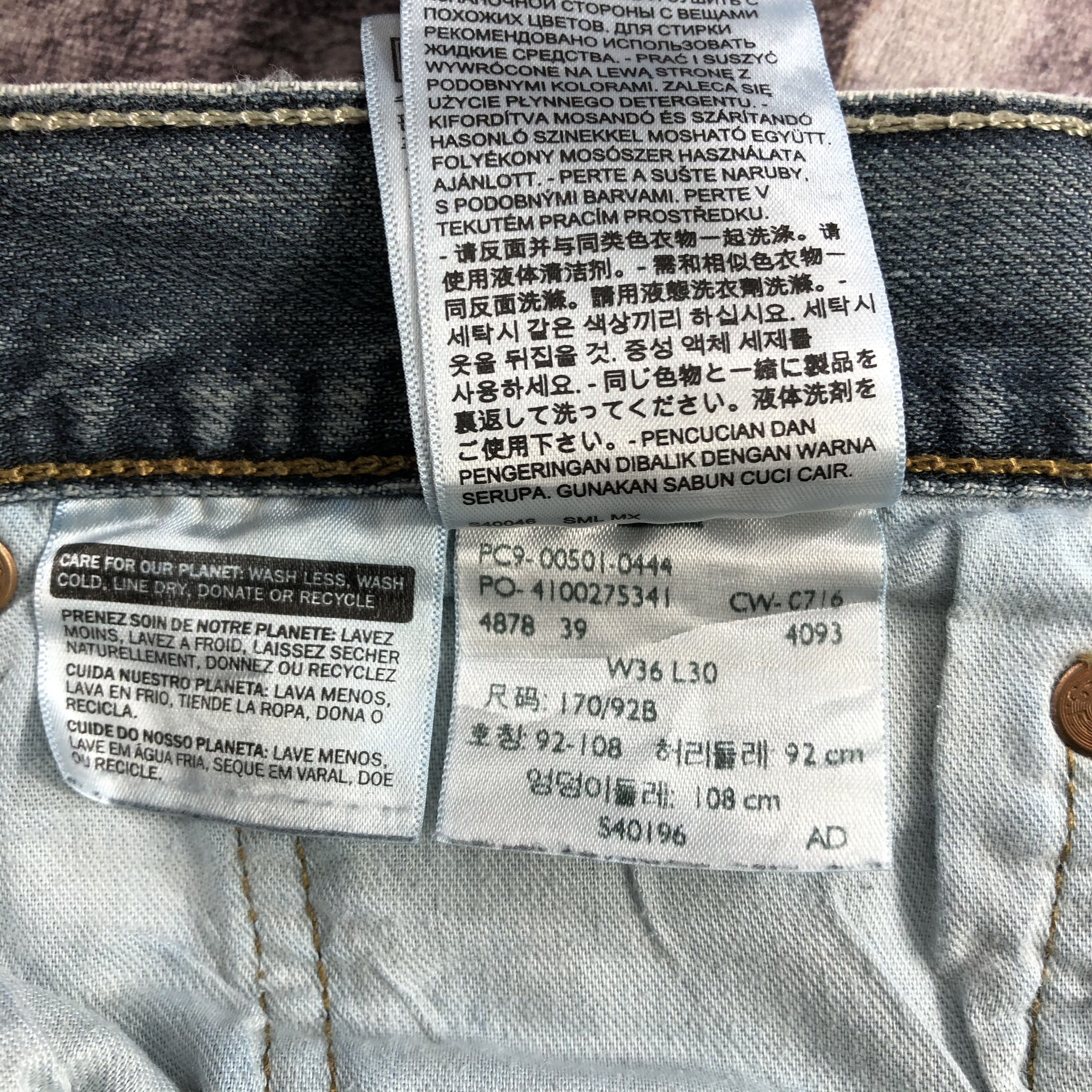 Levi's × Vintage Vintage Levis 501 Jeans-JM2637 Size US 37 - 15 Thumbnail