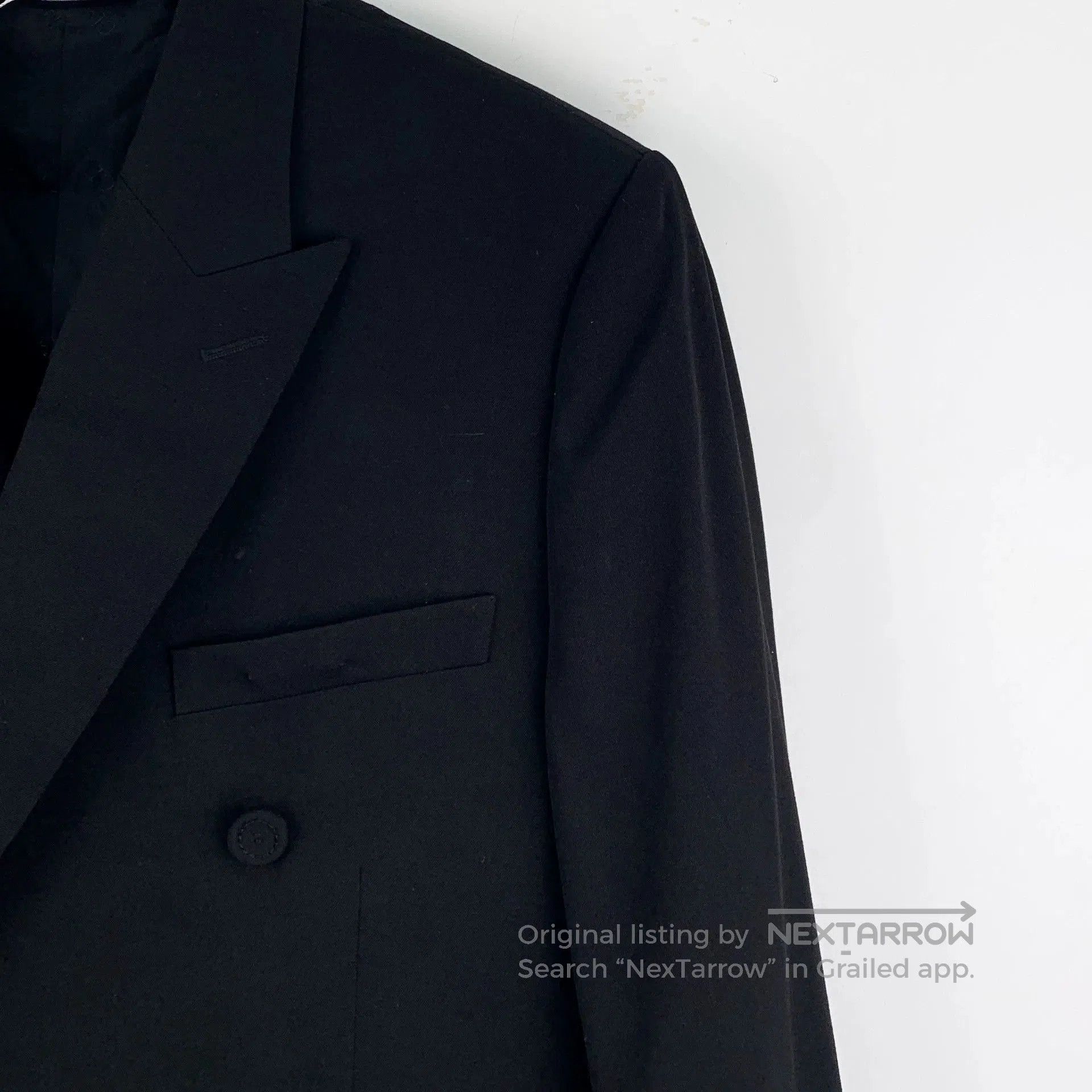 Dior Dior Black Wool Double-Breasted Blazer. Size US M / EU 48-50 / 2 - 3 Thumbnail