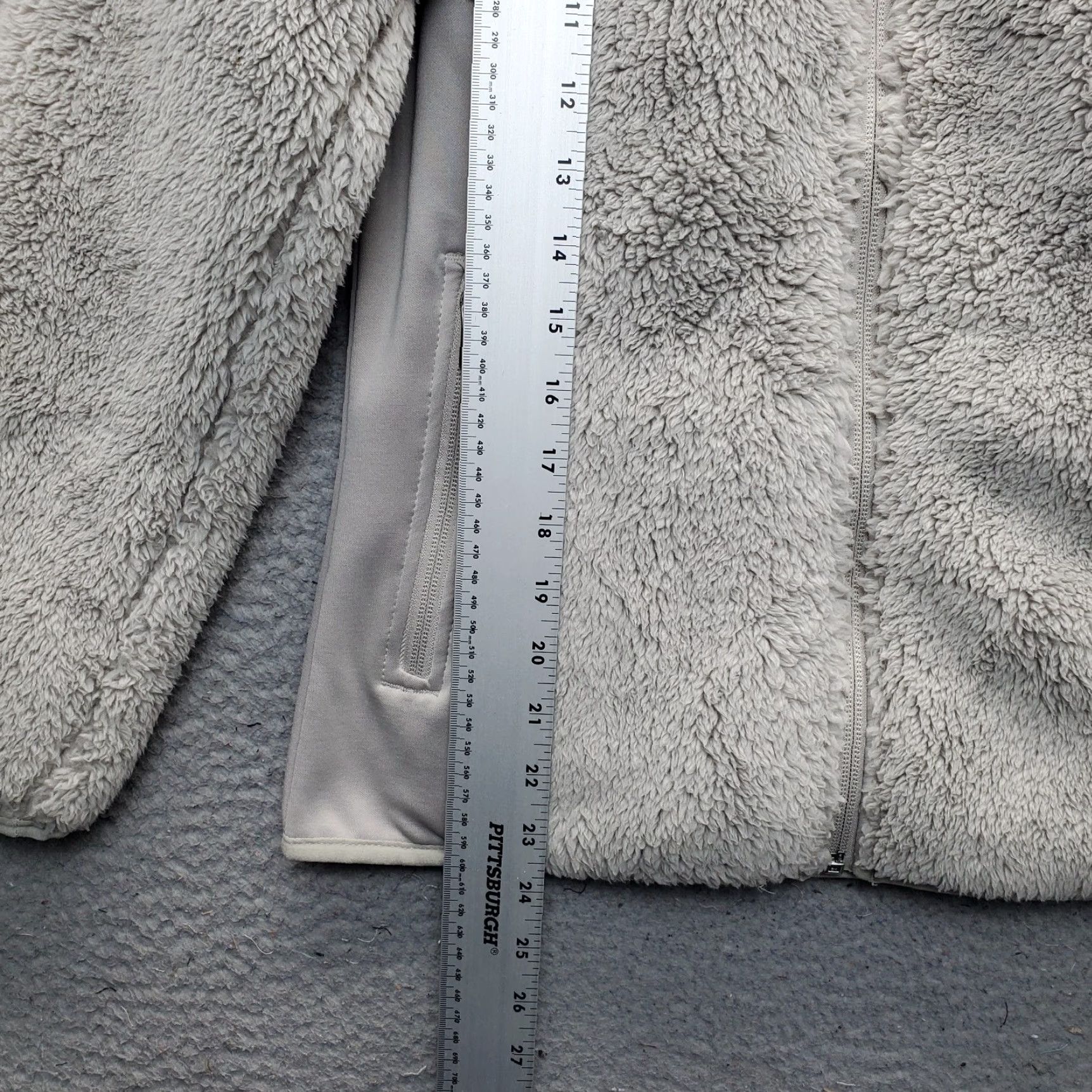 Logo 7 Columbia Teddy Fleece Jacket Womens XS Gray Full Zip Embroidered Logo Outdooroutdoor? Size XS / US 0-2 / IT 36-38 - 3 Thumbnail