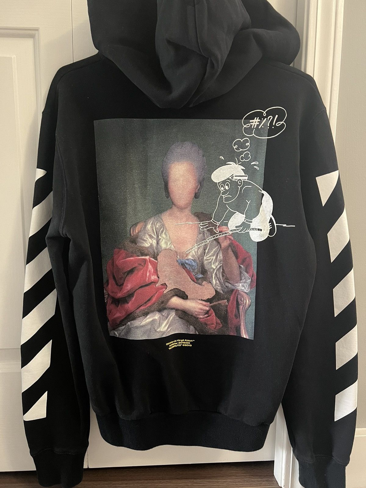 Off-White OFF-WHITE Back Photo Print Two-Piece Hoodie Black Size US S / EU 44-46 / 1 - 1 Thumbnail