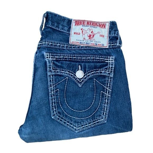Billy True Religion Rainbow Vintage True Religion Jeans Size 36