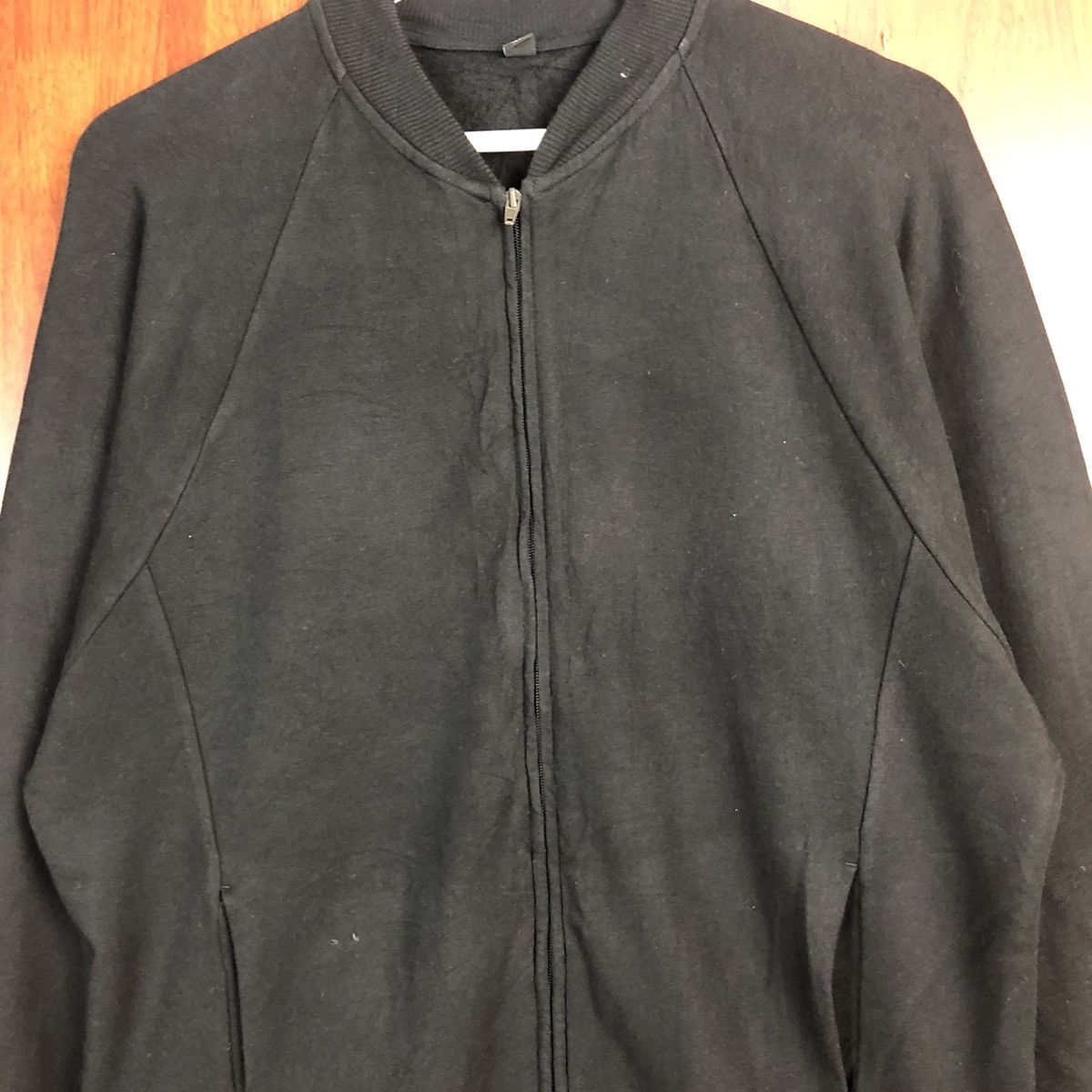Uniqlo × Vintage Uniqlo Black Zipper Jacket #7550 Size US L / EU 52-54 / 3 - 5 Thumbnail