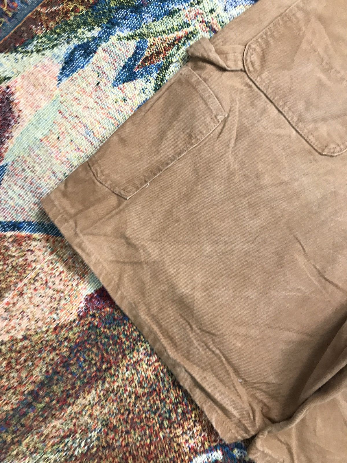 Carhartt Vintage Carhartt B25 BRN carpenter short Size US 42 / EU 58 - 10 Thumbnail