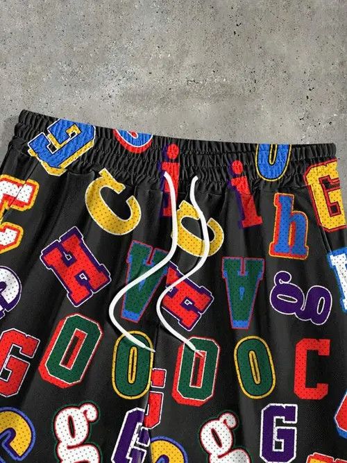Jean Colorfull Y2K Drip shorts Size US 30 / EU 46 - 4 Thumbnail