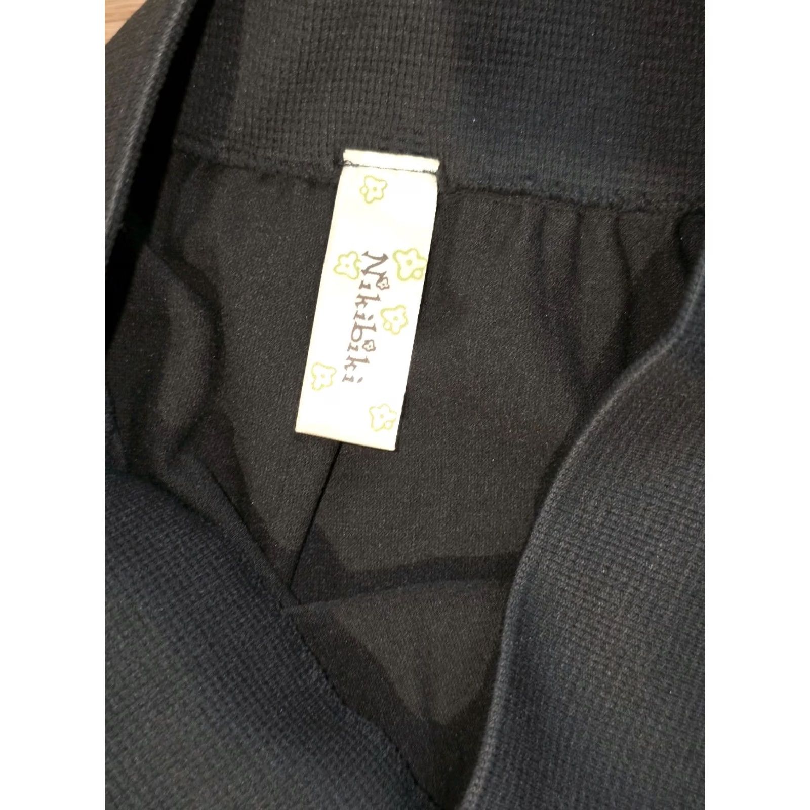 Vintage NIKIBIKI Gray Leggings One Size Fits All Womens Casual Leggings Size 42" / US 20 - 5 Thumbnail