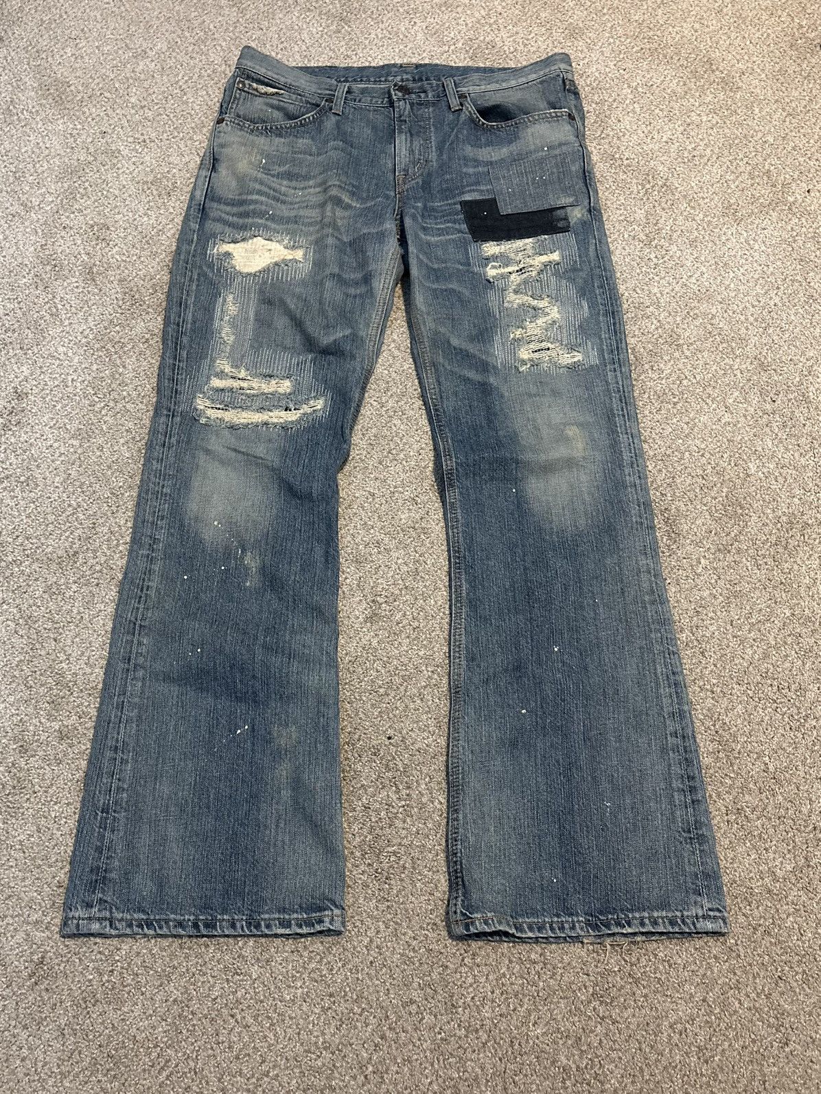 Edwin Edwin Japanese Bootcut Jeans Flared Size US 34 / EU 50 - 1 Thumbnail
