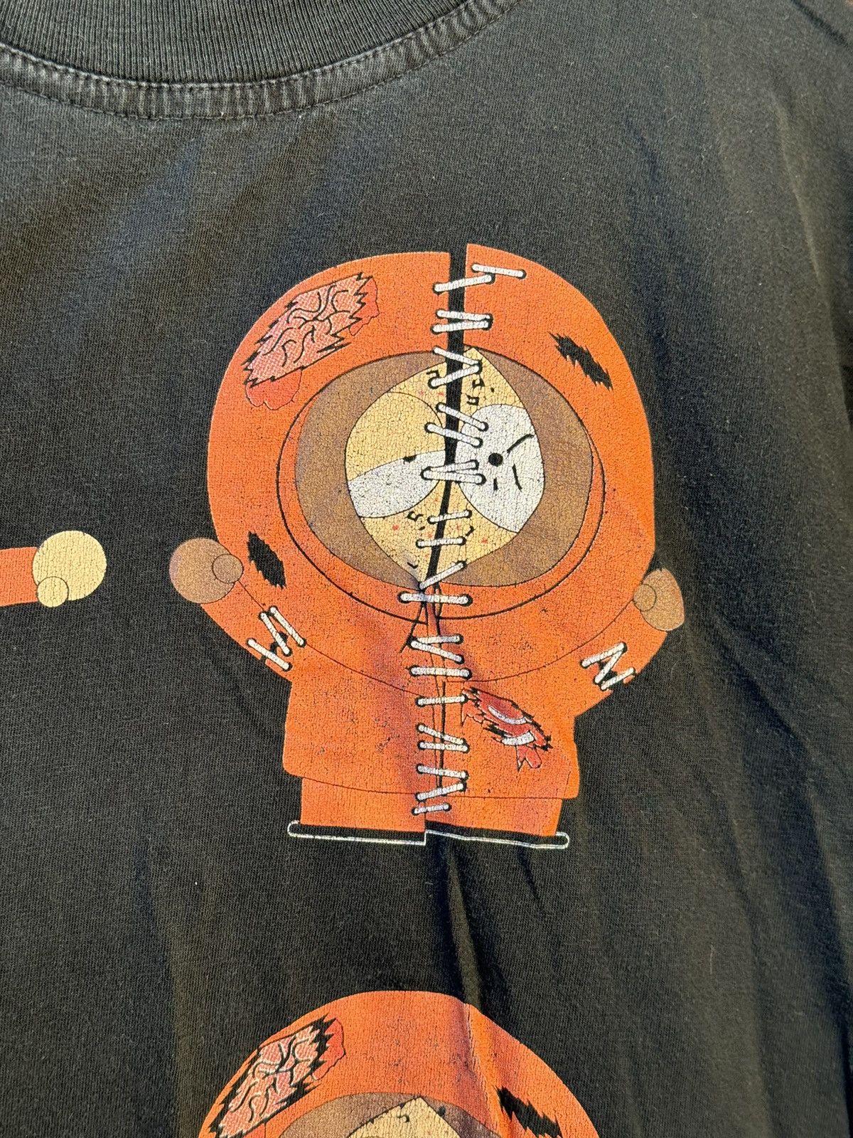 Cartoon Network 1999 South Park The Many Deaths of Kenny vintage t-shirt tee Size US M / EU 48-50 / 2 - 6 Thumbnail