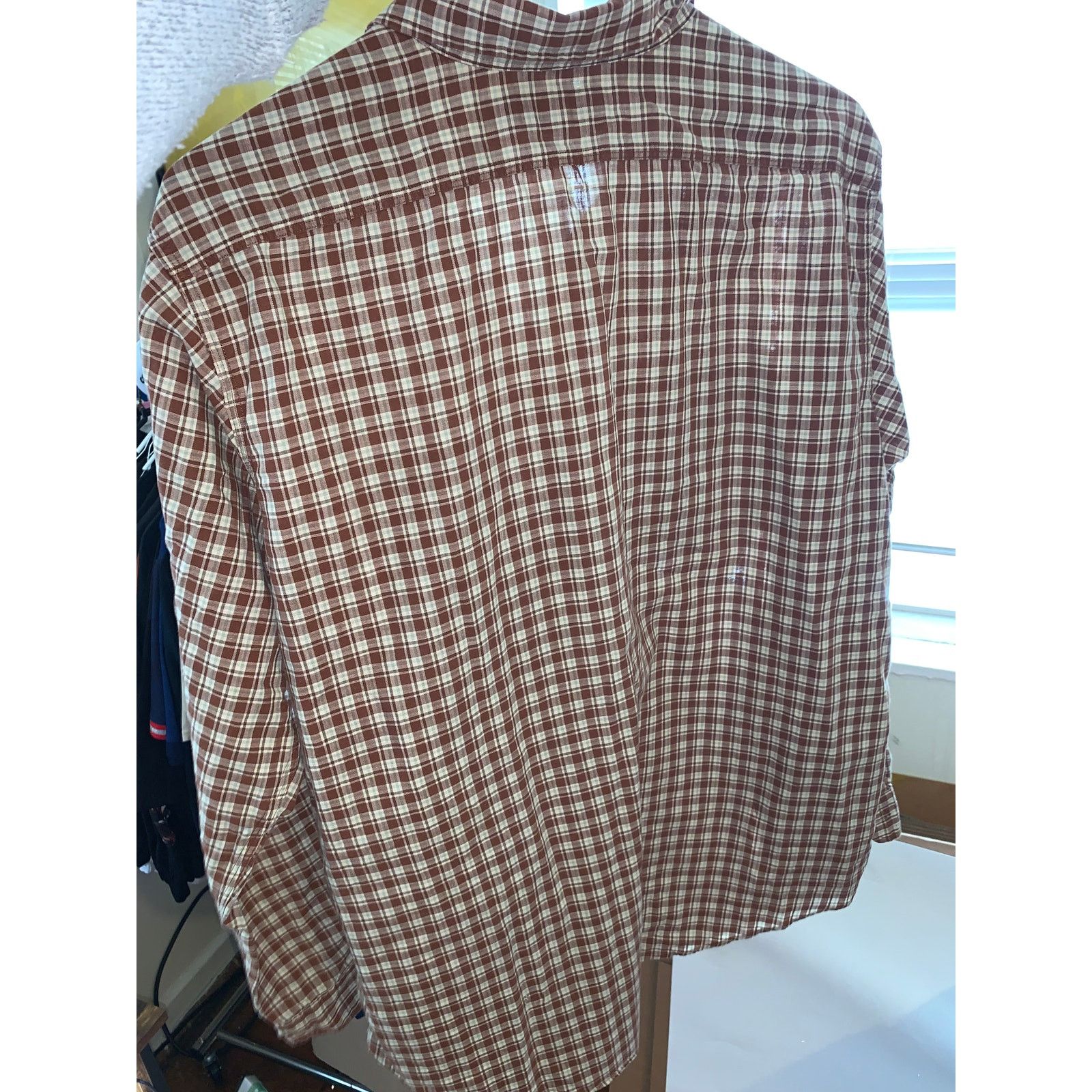 Polo Ralph Lauren Vintage Polo Ralph Lauren Brown Check Shirt XL Button Down Size US XL / EU 56 / 4 - 11 Thumbnail