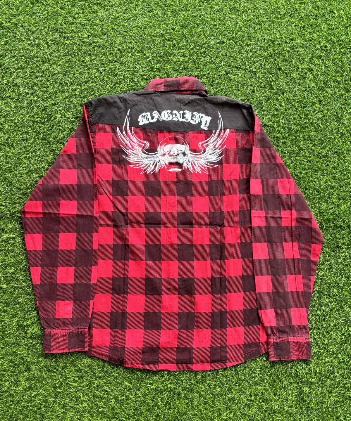 Hysteric Glamour Y2k Goingdown Skull Punk Style Shirt Size US L / EU 52-54 / 3 - 2 Thumbnail