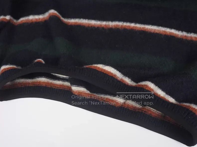 Nanamica nanamica Striped Knit Long Sleeve Size US L / EU 52-54 / 3 - 4 Thumbnail